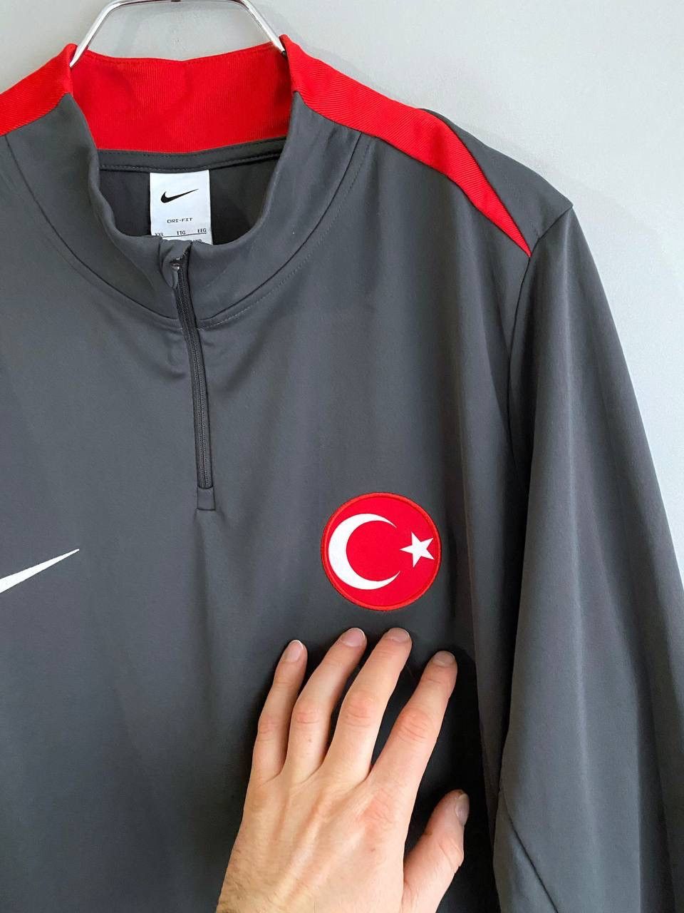 Nike Nike Turkey National Team Soccer Training Long Sleeve, XXL, Size US XXL / EU 58 / 5 - 4 Thumbnail