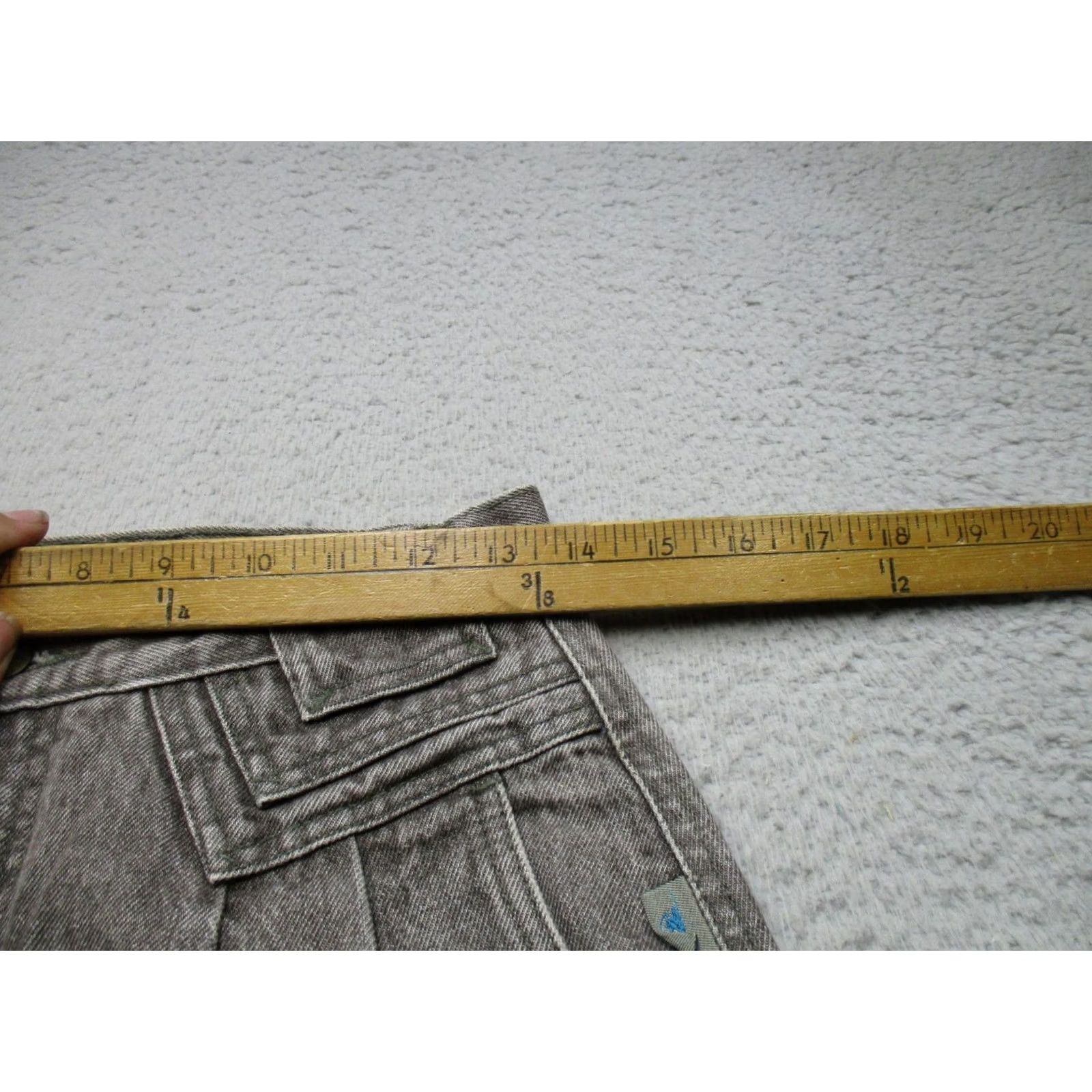 Vintage VINTAGE Ms Rocky Mountain Jeans Juniors 11/12 Gray High Rise Straight Denim Size 32" / US 10 / IT 46 - 5 Thumbnail