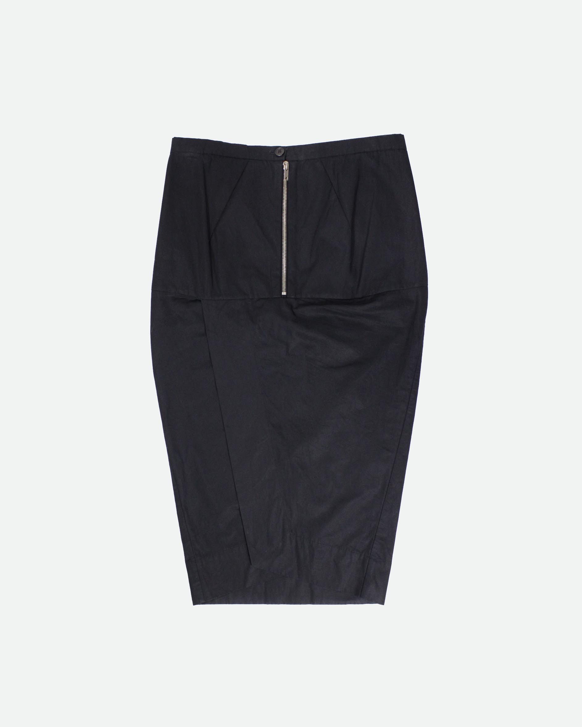 Rick Owens SS12 Naska Pencil Skirt - EU 40 - Black Size 27" / US 4 / IT 40 - 2 Thumbnail