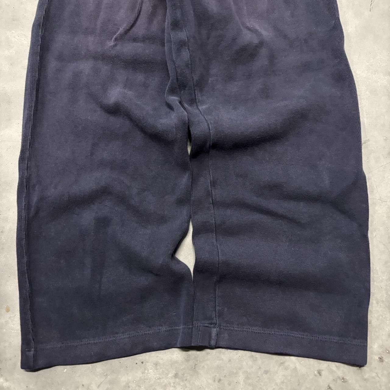 Polo Ralph Lauren × Vintage Crazy Vintage Y2K/2000s Baggy Navy Blue Polo Ralph Lauren Skater Essential Sweatpants! Size US 32 / EU 48 - 6 Thumbnail