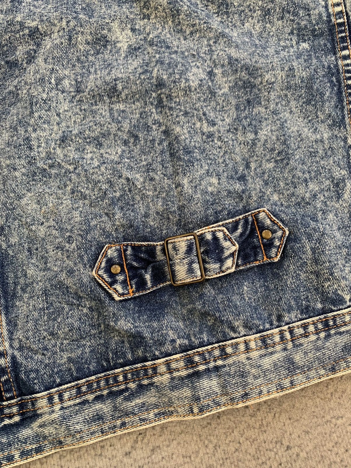 Vintage Classic Western Trucker Jacket With Back Buckle Size US L / EU 52-54 / 3 - 9 Thumbnail