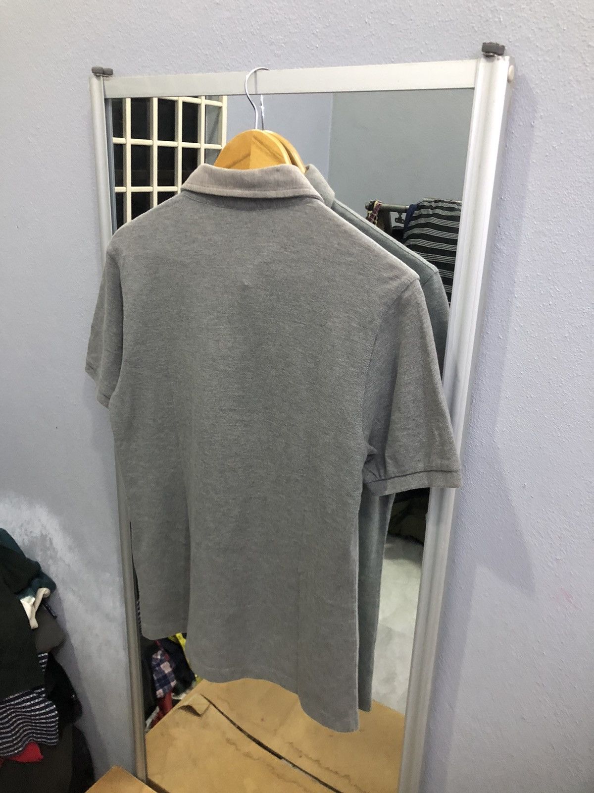 Burberry Burberry Brit Grey Check Trim Polo Shirt Size S Size US S / EU 44-46 / 1 - 15 Thumbnail