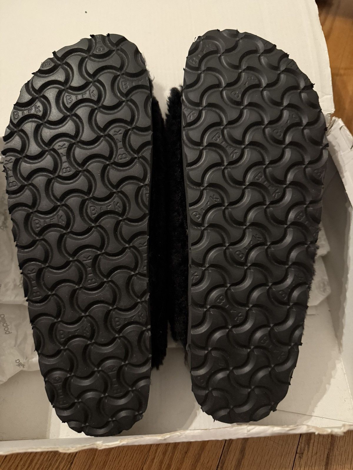 Birkenstock Big Buckle Pap - Teddy Black Size US 9 / IT 39 - 4 Thumbnail