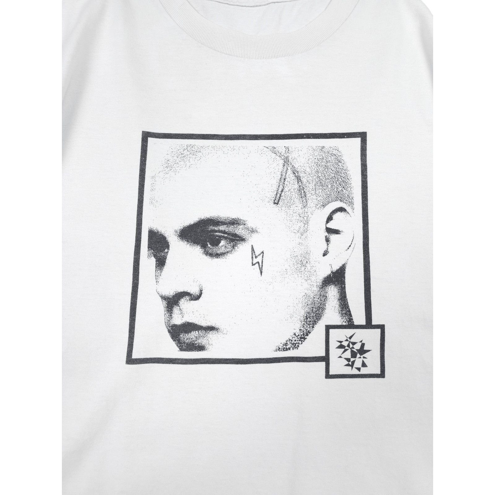 Band Tees × Drain Gang × Vintage 💎 T-shirt Alternative Rock Punk 90s Y2K White Black XL Size US XL / EU 56 / 4 - 3 Thumbnail