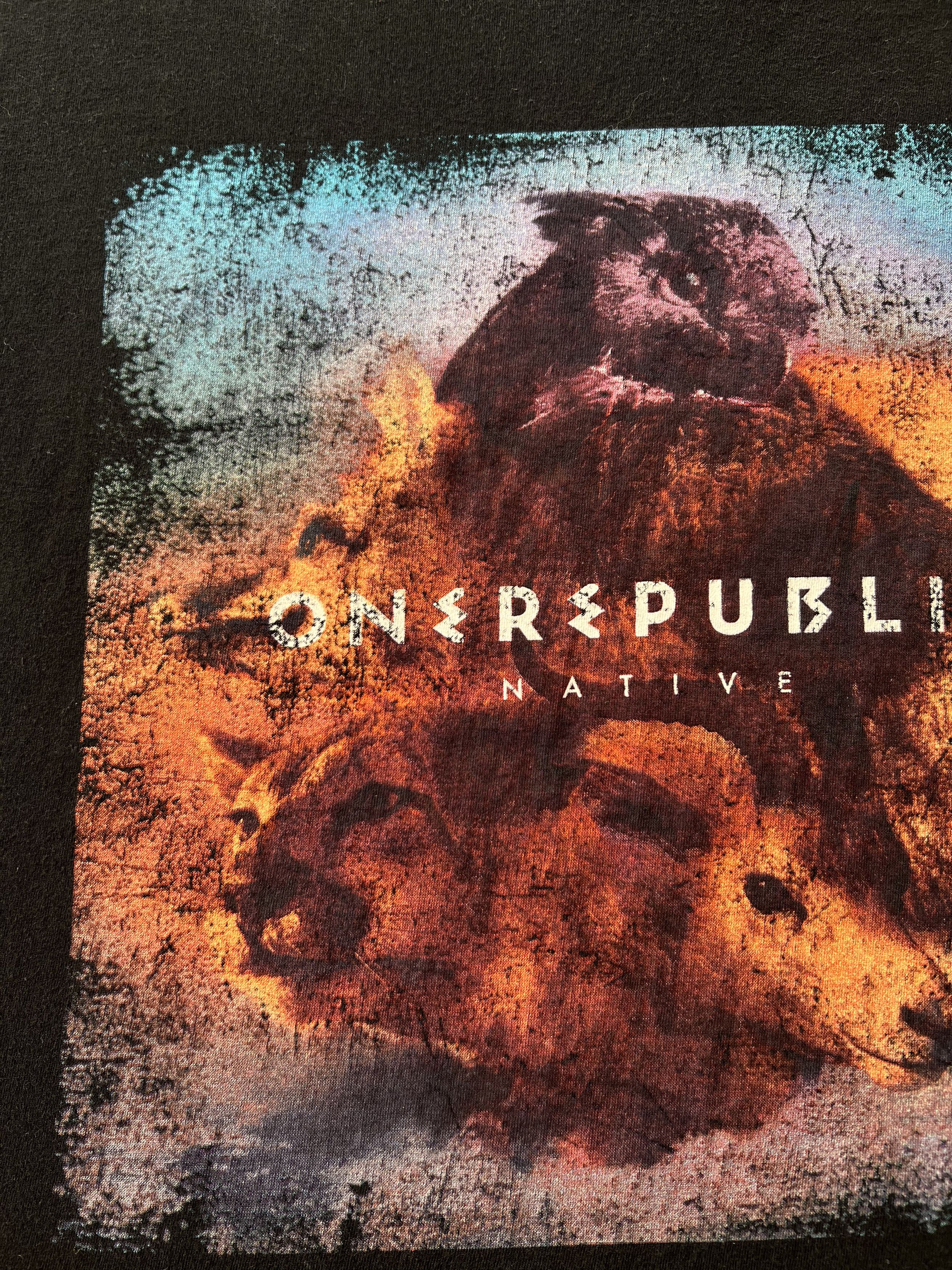 Band Tees Vintage 2014 OneRepublic Native Pop Rock Band T-shirt Size US M / EU 48-50 / 2 - 4 Thumbnail
