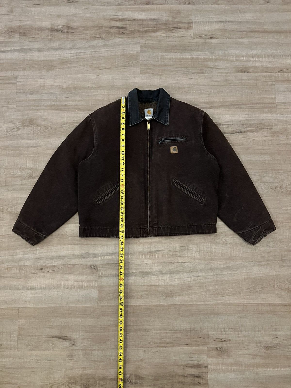 Carhartt Vintage Carhartt J97 DKB Detroit Jacket Size Large Excellent Size US L / EU 52-54 / 3 - 11 Thumbnail