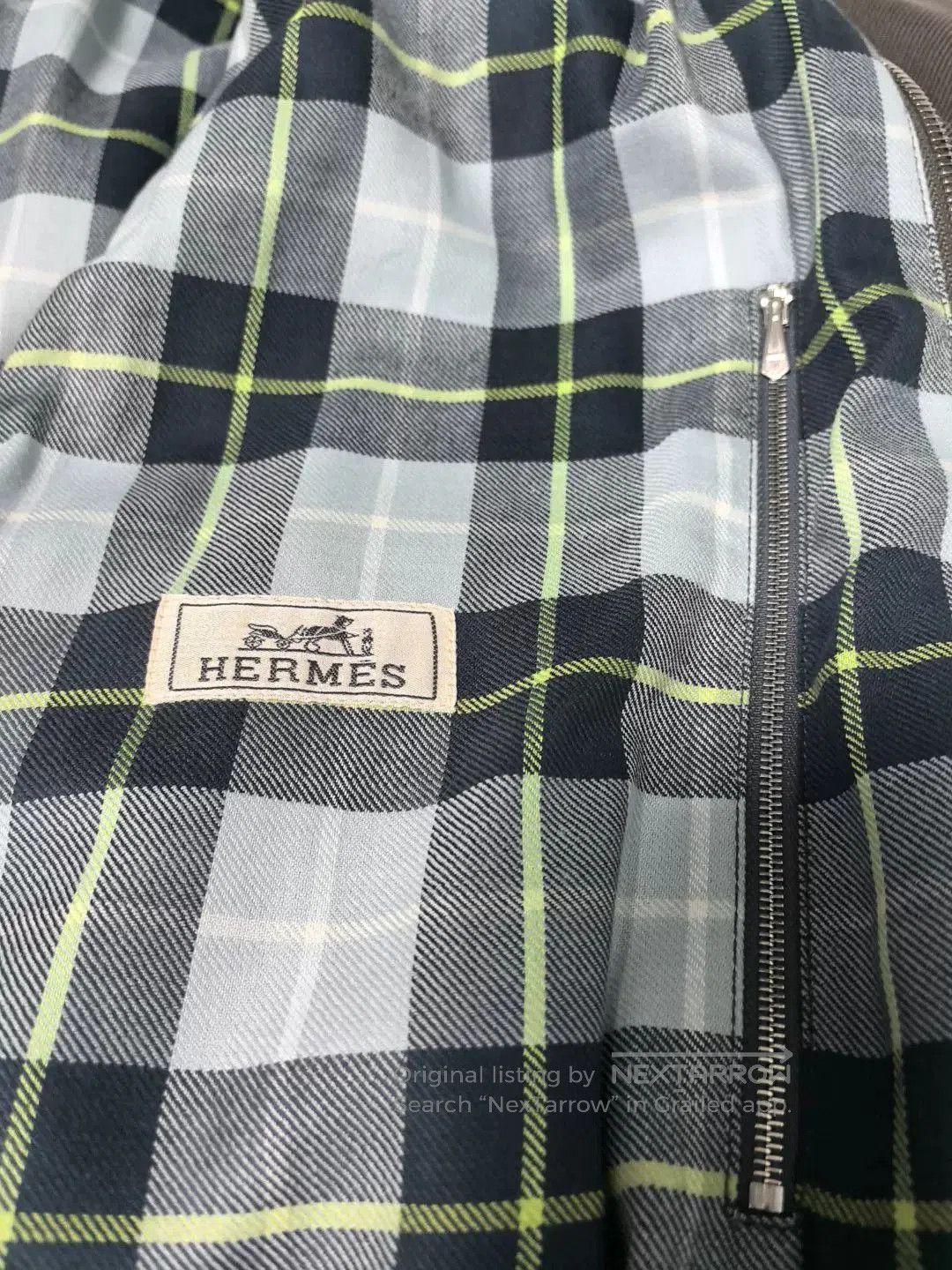 Hermes Hermes Gray Windbreaker Size 50. Size US L / EU 52-54 / 3 - 5 Thumbnail