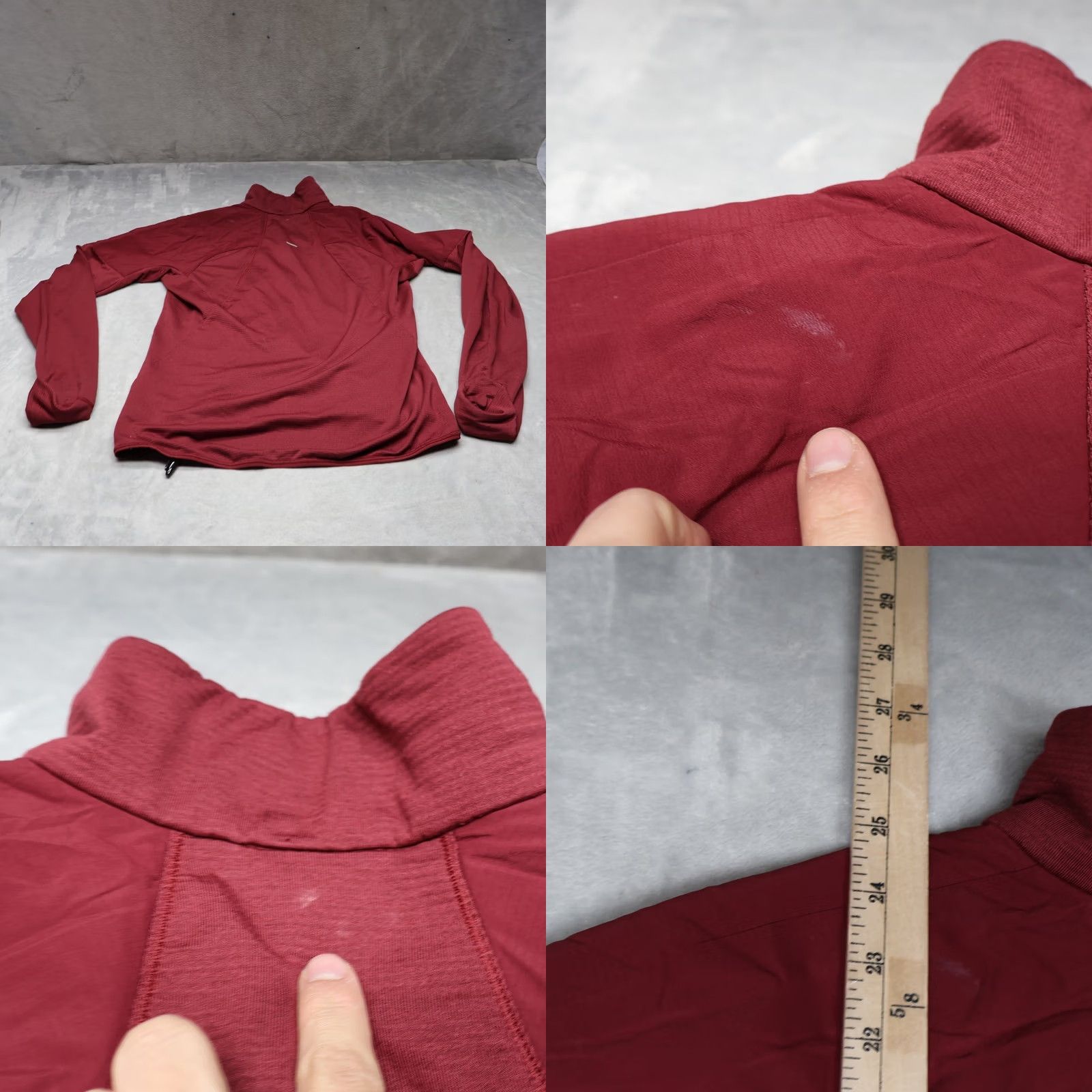 Vintage REI Jacket Womens M Red Insulated Full Zip Windbreaker Rain Huff Ripstop Lightweight Windbreaker Jacket Slimming Collared Activewear Casual Travel Size M / US 6-8 / IT 42-44 - 8 Thumbnail