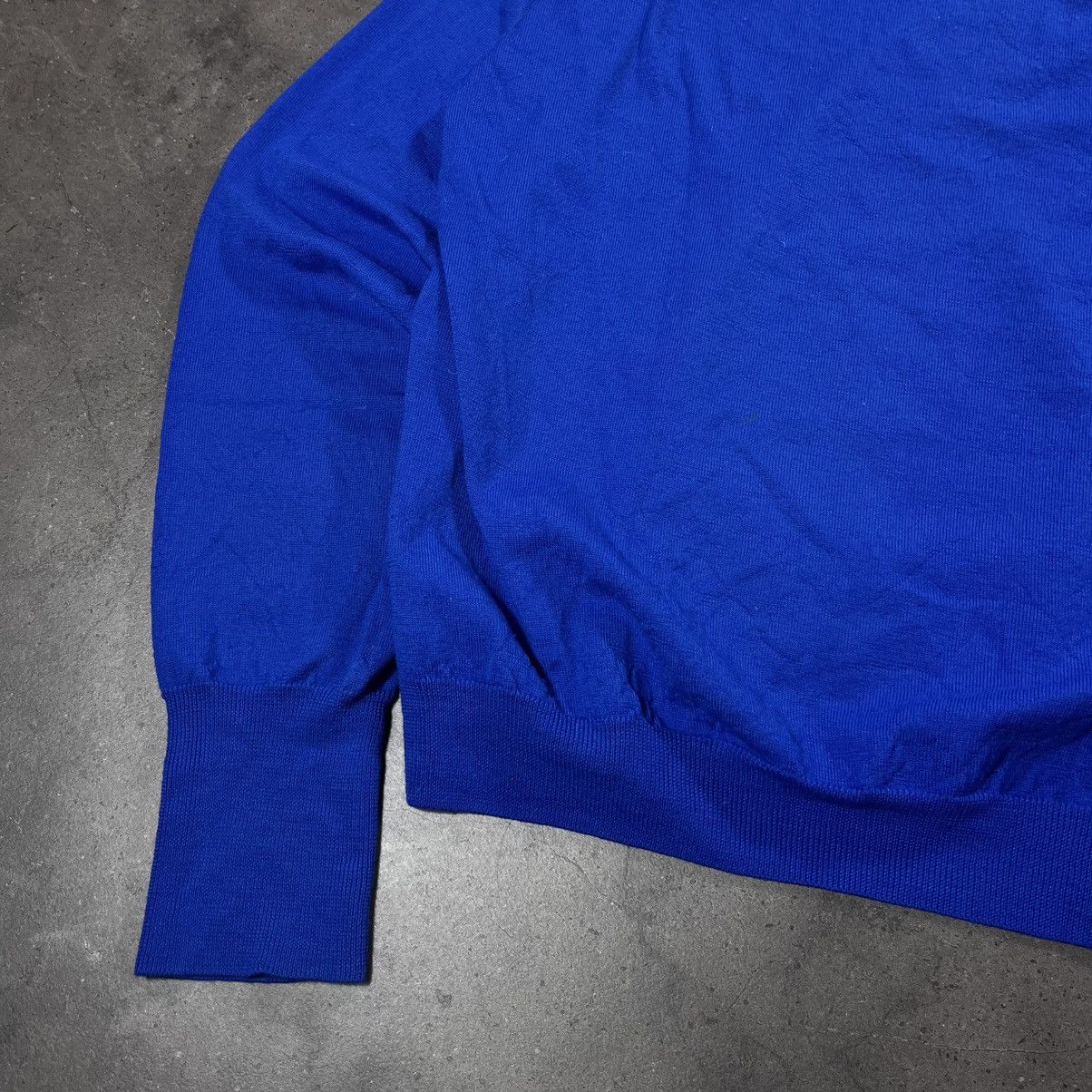 Burberry Burberry 00s Vintage Small Pony Wool Knit Sweater Old Money Size US XL / EU 56 / 4 - 16 Thumbnail