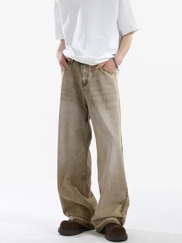 Japanese Brand VIBE Vintage straight leg casual baggy jeans Size US 34 / EU 50 - 4 Thumbnail