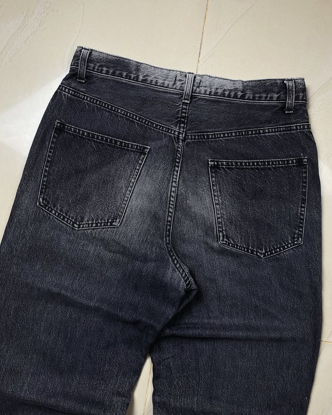 Uniqlo Uniqlo Black washed Baggy Jeans Size US 30 / EU 46 - 8 Thumbnail