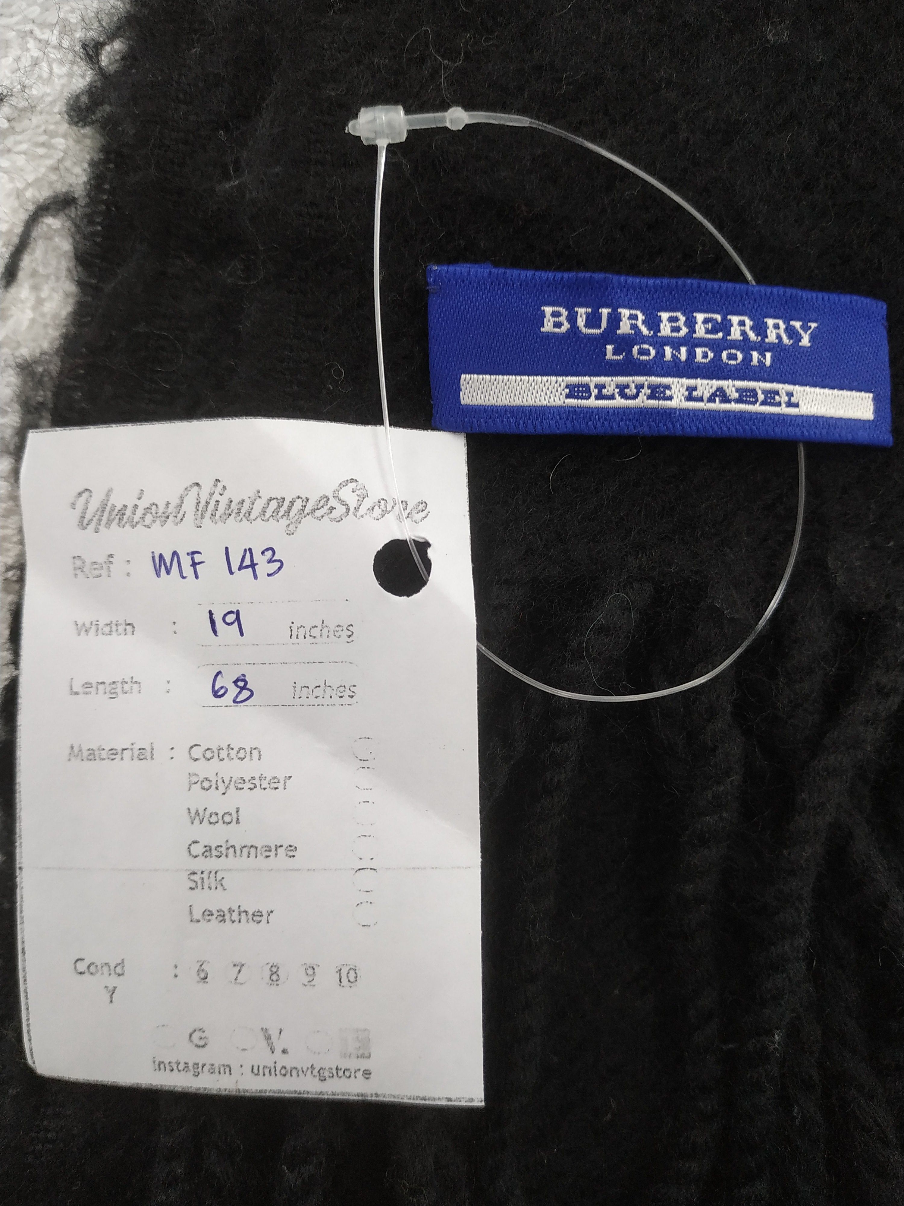 Burberry Vintage Burberry Scarf/Muffler/Neckwear MF143 Size ONE SIZE - 6 Thumbnail