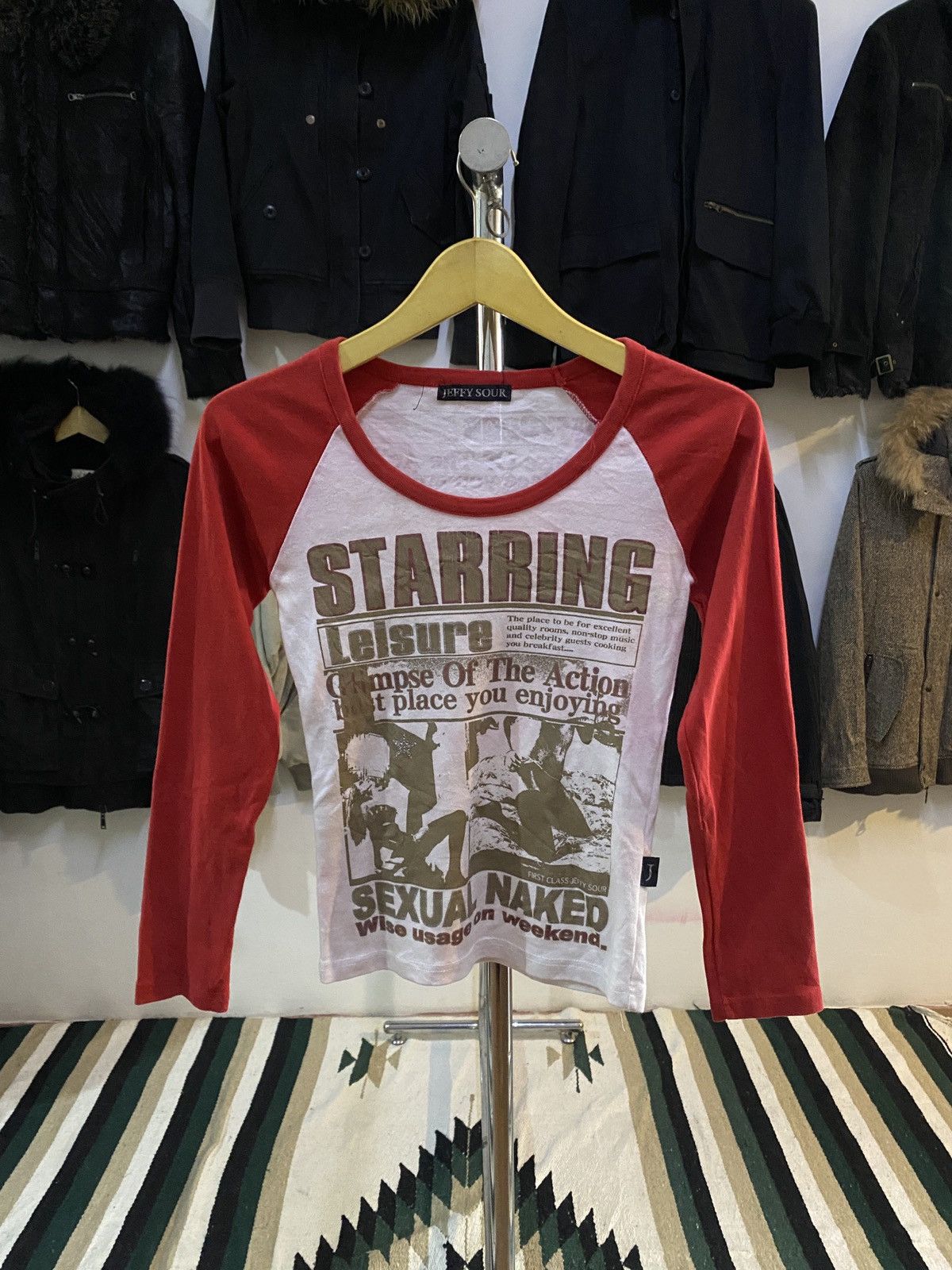 Japanese Brand Jeffy Sour Longsleeve Tee Ifsixwasnine Lgb Style Tee Size US M / EU 48-50 / 2 - 1 Thumbnail