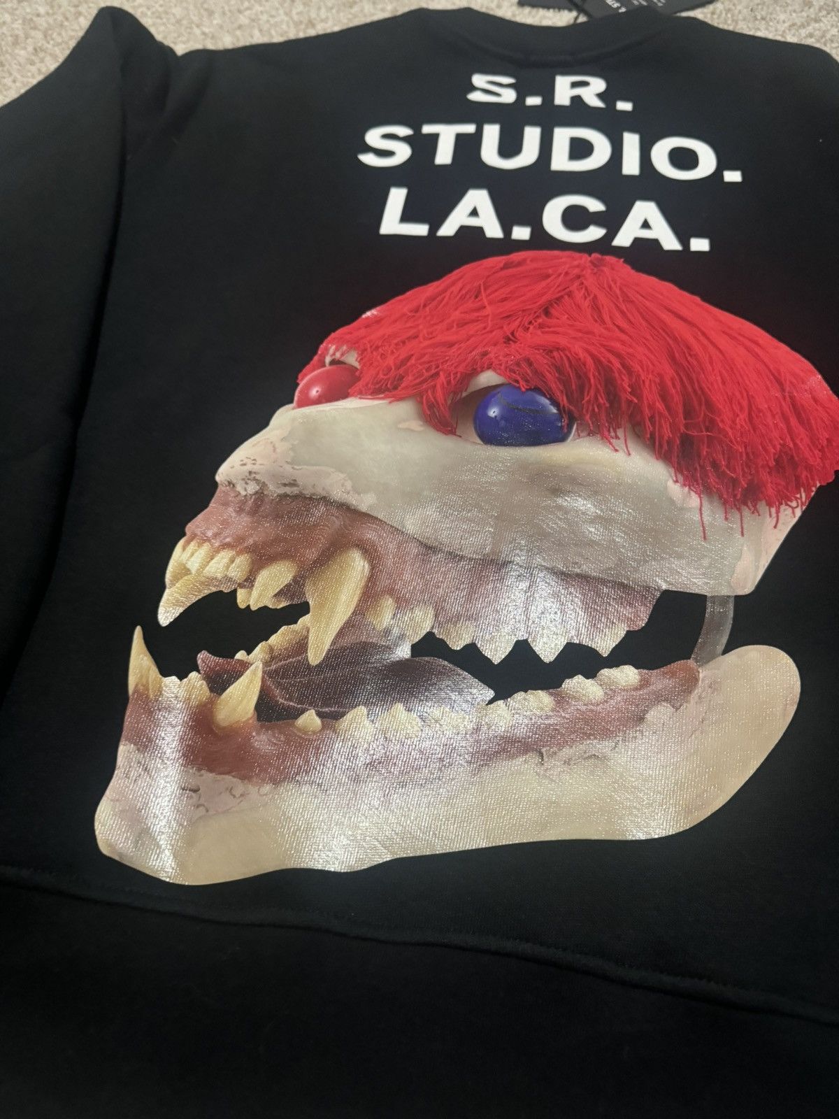Sterling Ruby SR studio skull Sweater 1 of 50 | Grailed