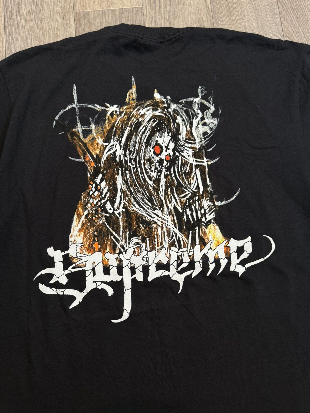 Supreme FW24 Supreme Satan Tee in Black Size US XL / EU 56 / 4 - 2 Thumbnail