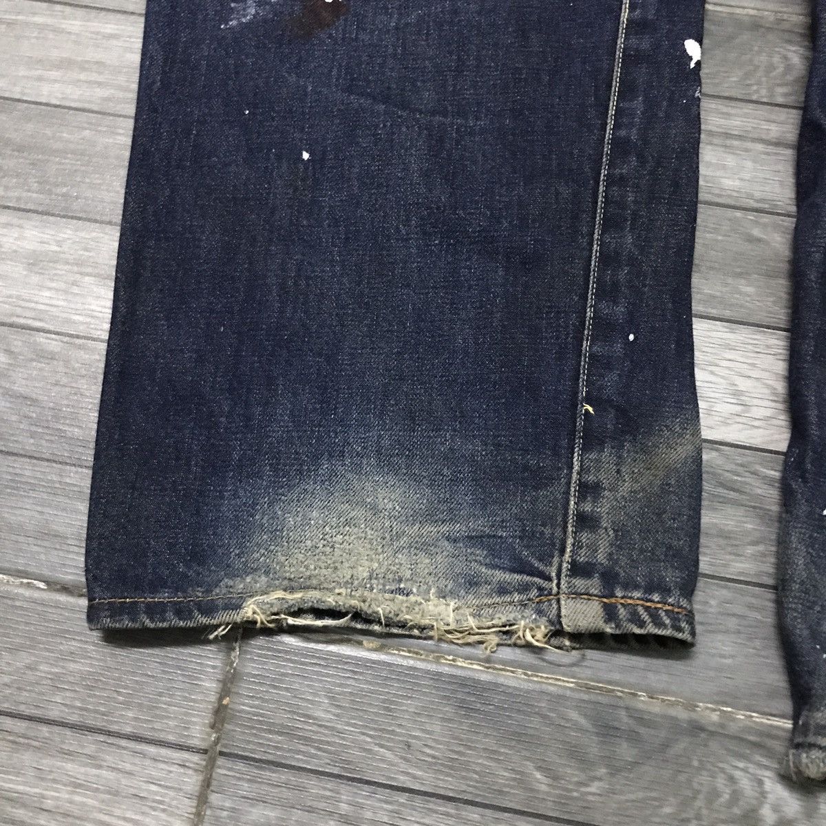 Japanese Brand × Vintage Vintage Gowest selvedge jeans like junya watanabe painter Size US 33 - 14 Thumbnail