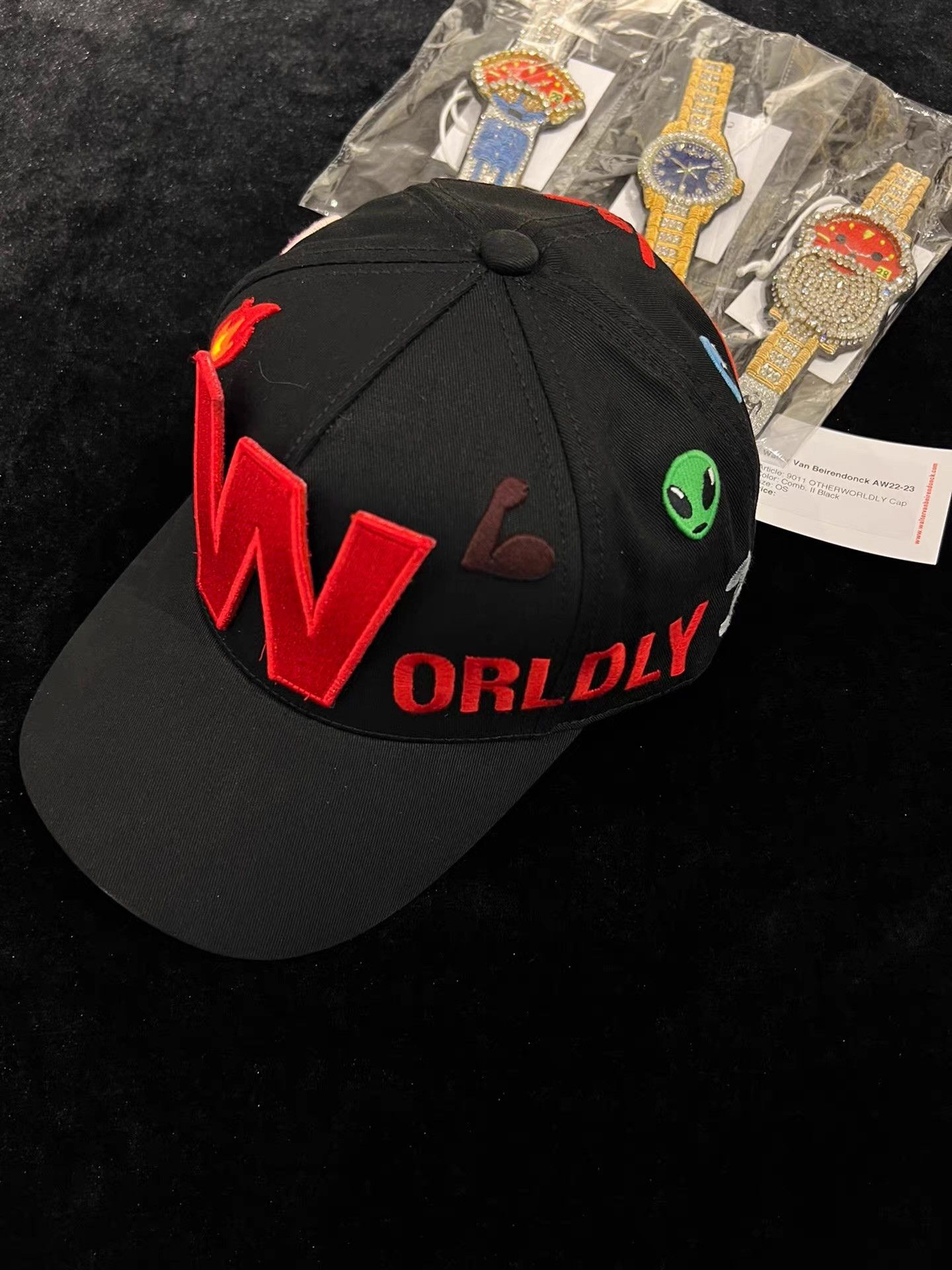 Walter Van Beirendonck Walter Van Beirendonck 22-23AW Baseball Cap Q13 Size ONE SIZE - 6 Thumbnail