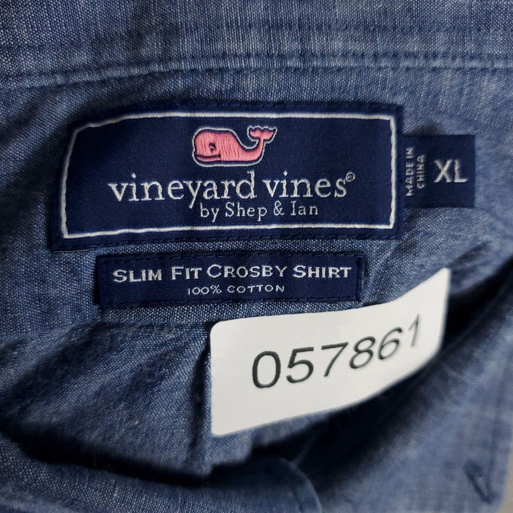 Vineyard Vines Vineyard Vines Shirt Mens XL Blue Button-Up Long Sleeve Casual/Business/Workwear Size US XL / EU 56 / 4 - 7 Thumbnail