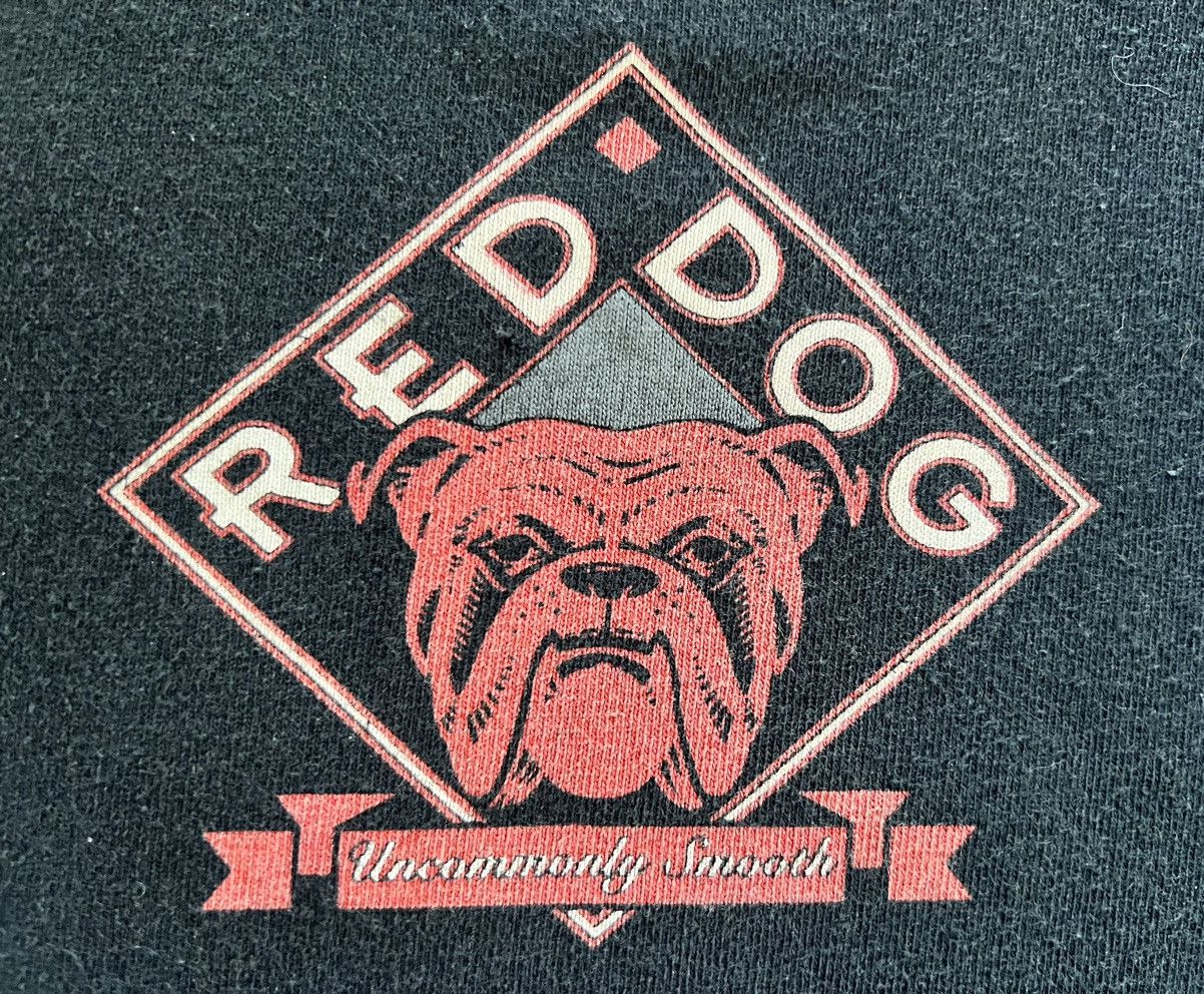 Vintage Vtg 90s Red Dog Beer Single Stitch Faded Bulldog Shirt XL Size US XL / EU 56 / 4 - 2 Thumbnail