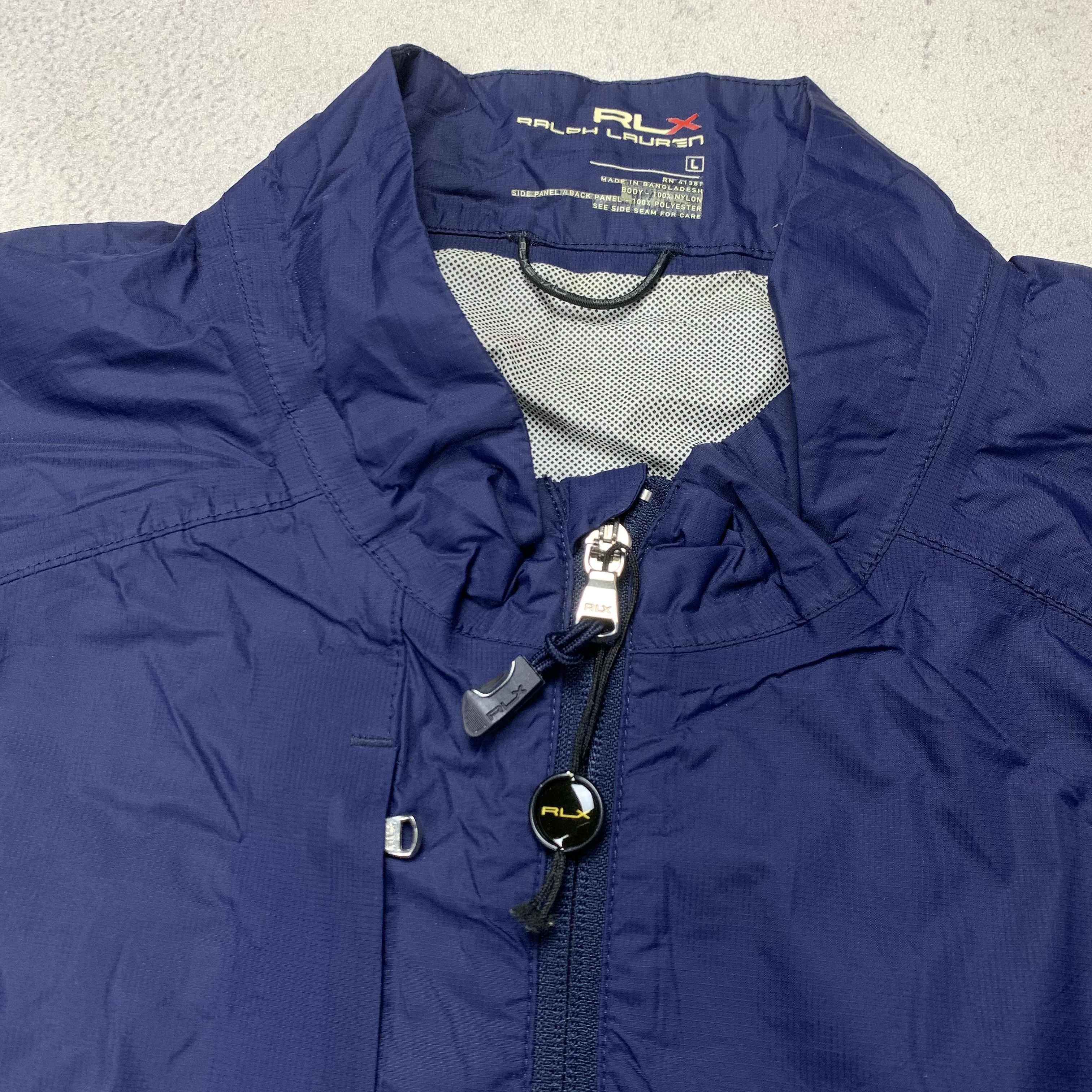 Polo Ralph Lauren RLX Sport Nylon Jacket S/S Outdoor Running Size US L / EU 52-54 / 3 - 4 Thumbnail