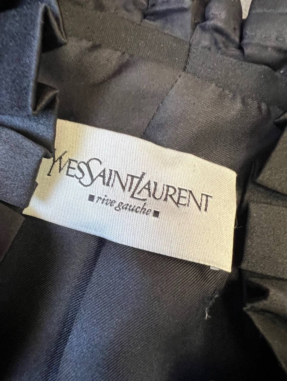 Yves Saint Laurent YSL Rive Gauche Cropped Tuxedo Jacket SS2006 Pilati Size XS / US 0-2 / IT 36-38 - 6 Thumbnail