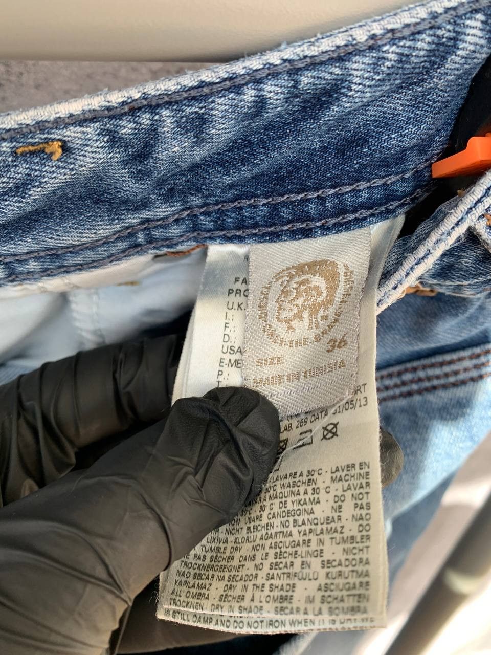 Diesel × Vintage Diesel Industry Krooley jeans denim pants blue size 36 Size US 36 / EU 52 - 10 Thumbnail