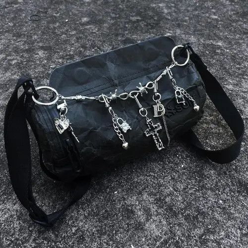 Jewelry Punk Motorcycle Keychain – Pendant Chain, Unisex Size ONE SIZE - 1 Thumbnail