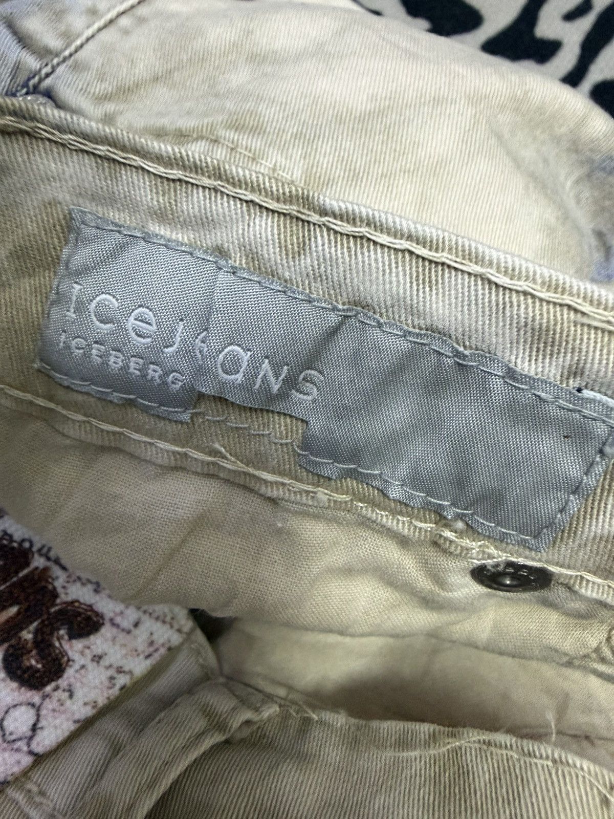 Iceberg Vintage Ice Jeans by Iceberg Italy Strechable Denim Flare Size US 36 / EU 52 - 15 Thumbnail