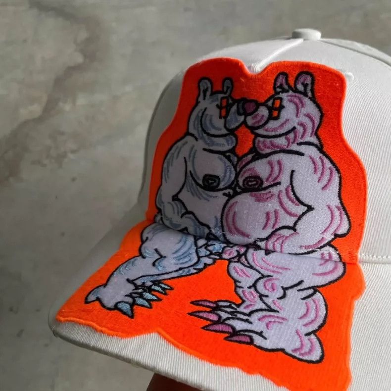 Walter Van Beirendonck walter van beirendonck Unisex woven bear hat Size ONE SIZE - 2 Thumbnail