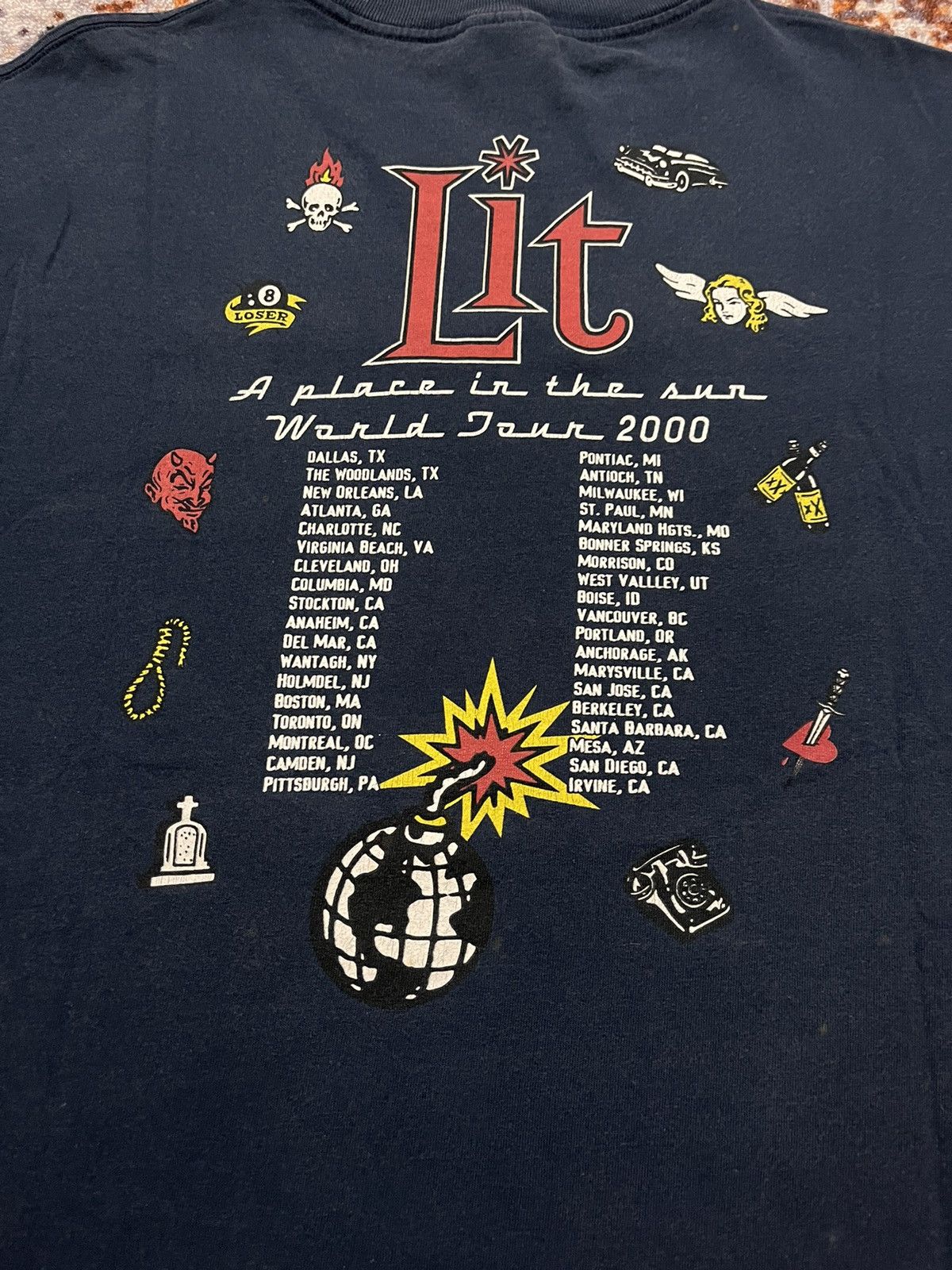 Band Tees Vintage 00’s Lit Band Tee Size US L / EU 52-54 / 3 - 3 Thumbnail