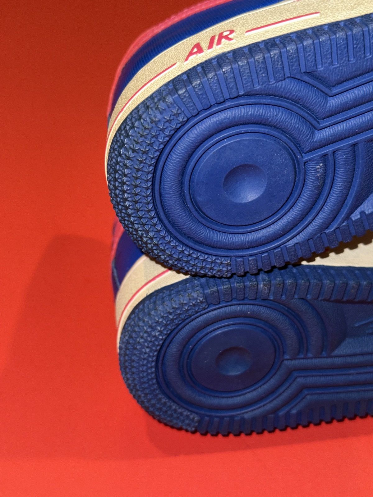 Nike NOS Vtg NIKE Air Force 1 AF-1 '82 Pink & Blue Deadstock 7M Size US 7 / EU 40 - 7 Thumbnail