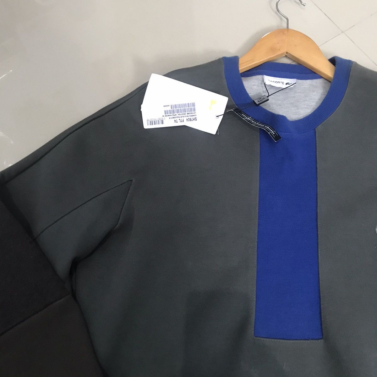 Designer × Lacoste Lacoste Cambouis / Algue paquebot - R Sh7604 Crewneck Jumper Size US M / EU 48-50 / 2 - 15 Thumbnail