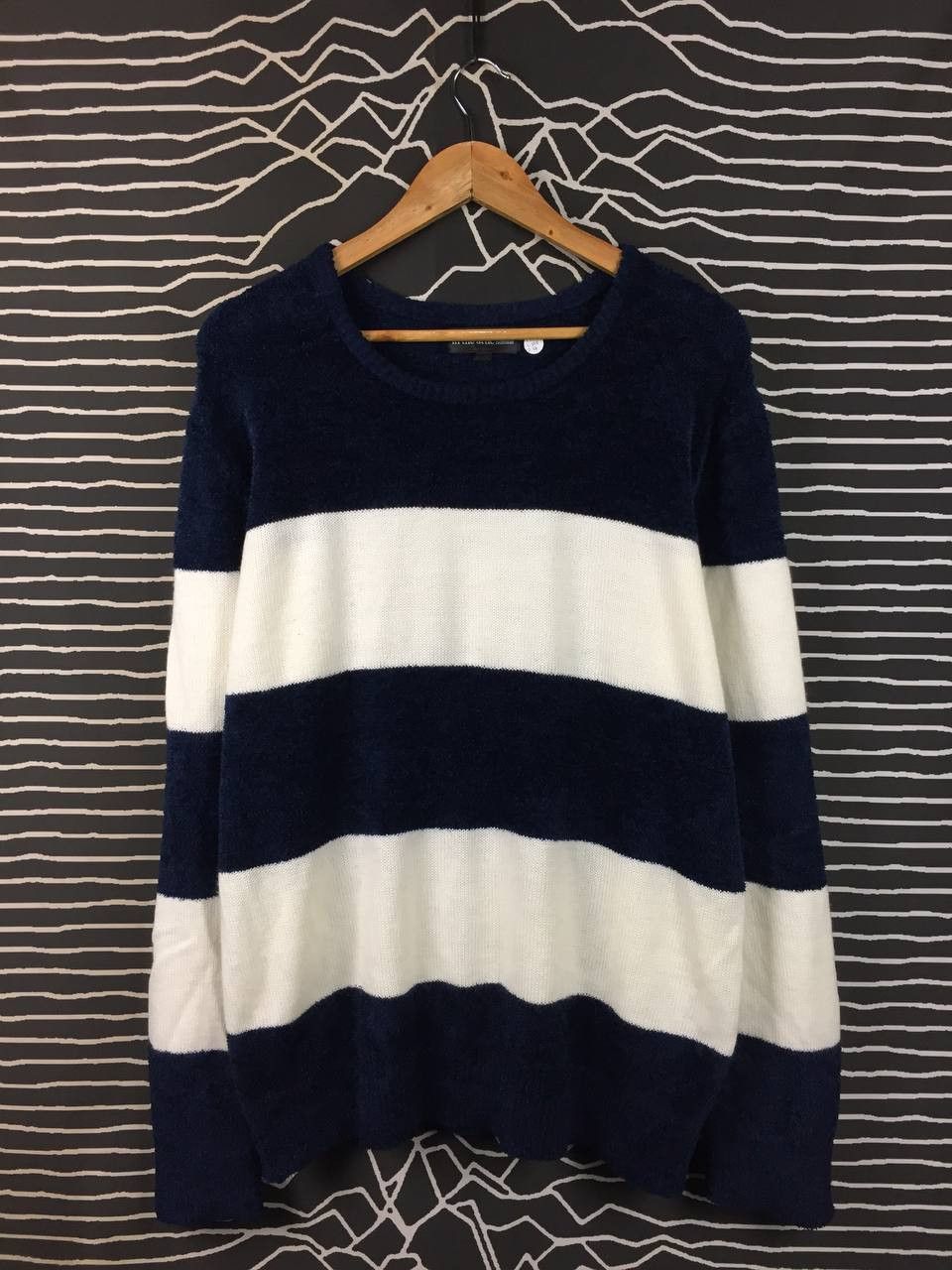 In The Attic In The Attic Homme Nautical Stripe Crewneck Knit Sweater Size US XL / EU 56 / 4 - 1 Thumbnail