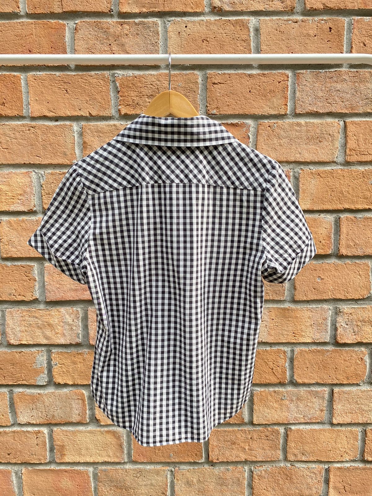 Vivienne Westwood Vivienne Westwood RED LABEL Gingham Embroidered Shirt Size XS / US 0-2 / IT 36-38 - 12 Thumbnail