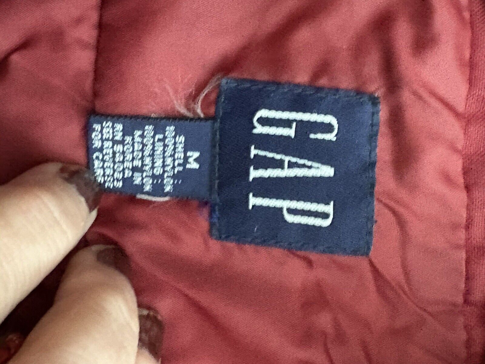 Gap Vintage GAP Down Puffer Vest Men's Medium Quilted Size US M / EU 48-50 / 2 - 3 Thumbnail