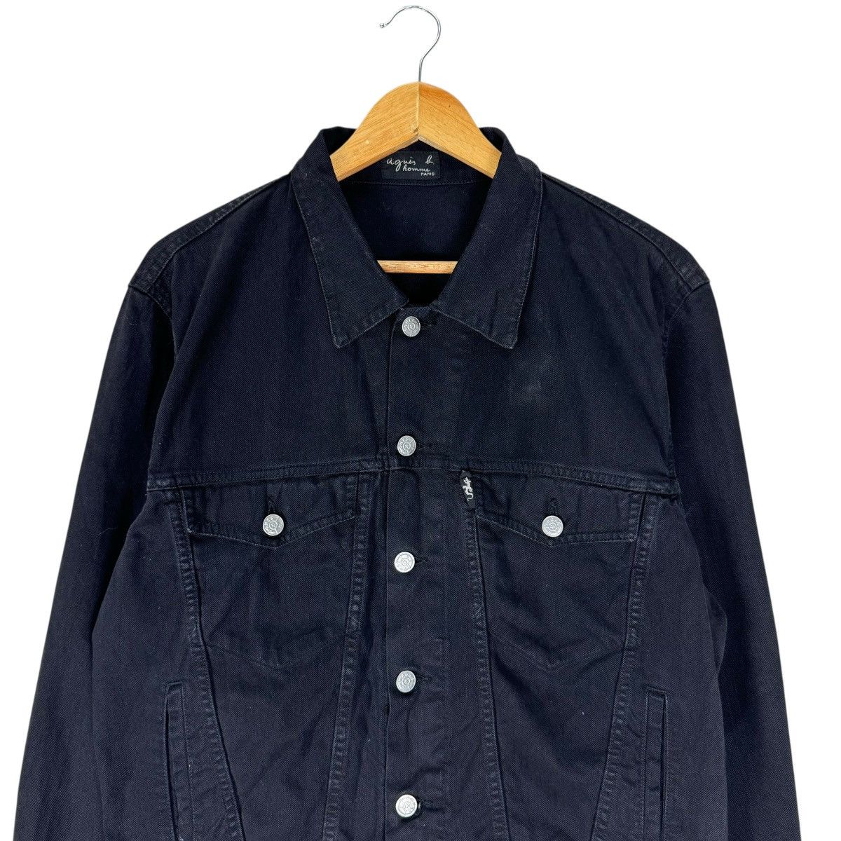 agnes b. ☀️AGNES B FRANCE DENIM TRUCKER JACKET Size US S / EU 44-46 / 1 - 5 Thumbnail