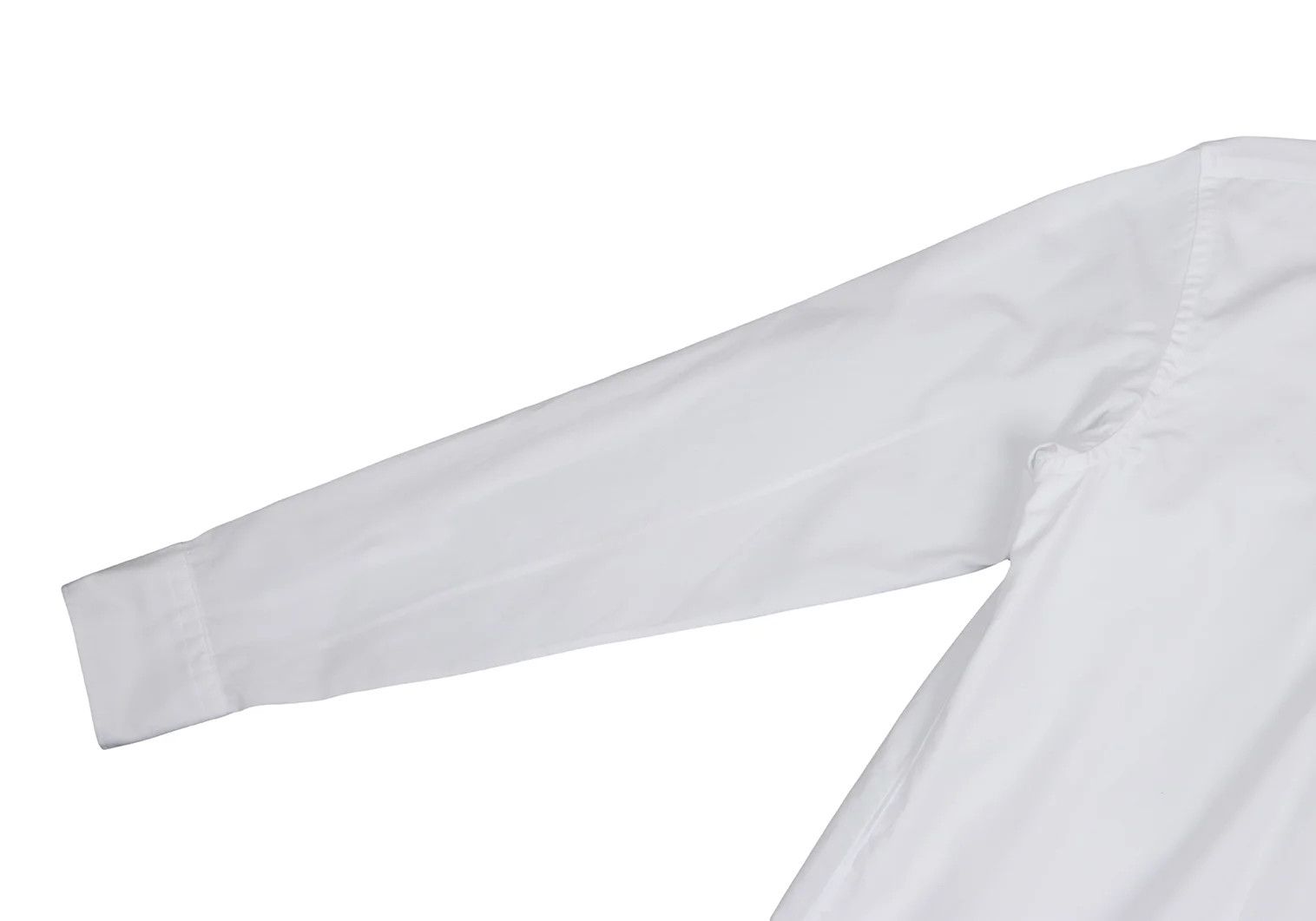 Comme des Garcons Homme Plus Cotton Layered Design Shirt in White, Size S Size US S / EU 44-46 / 1 - 7 Thumbnail