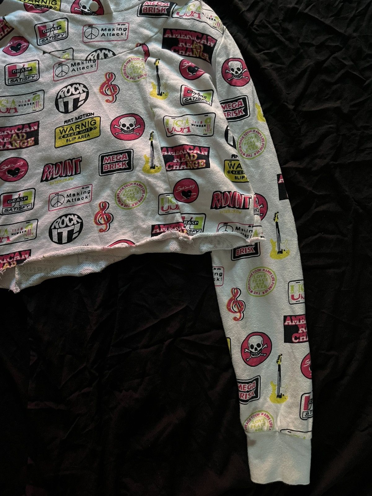 Hysteric Glamour 2000s intercrew y2k cropped hoodie Size US S / EU 44-46 / 1 - 3 Thumbnail