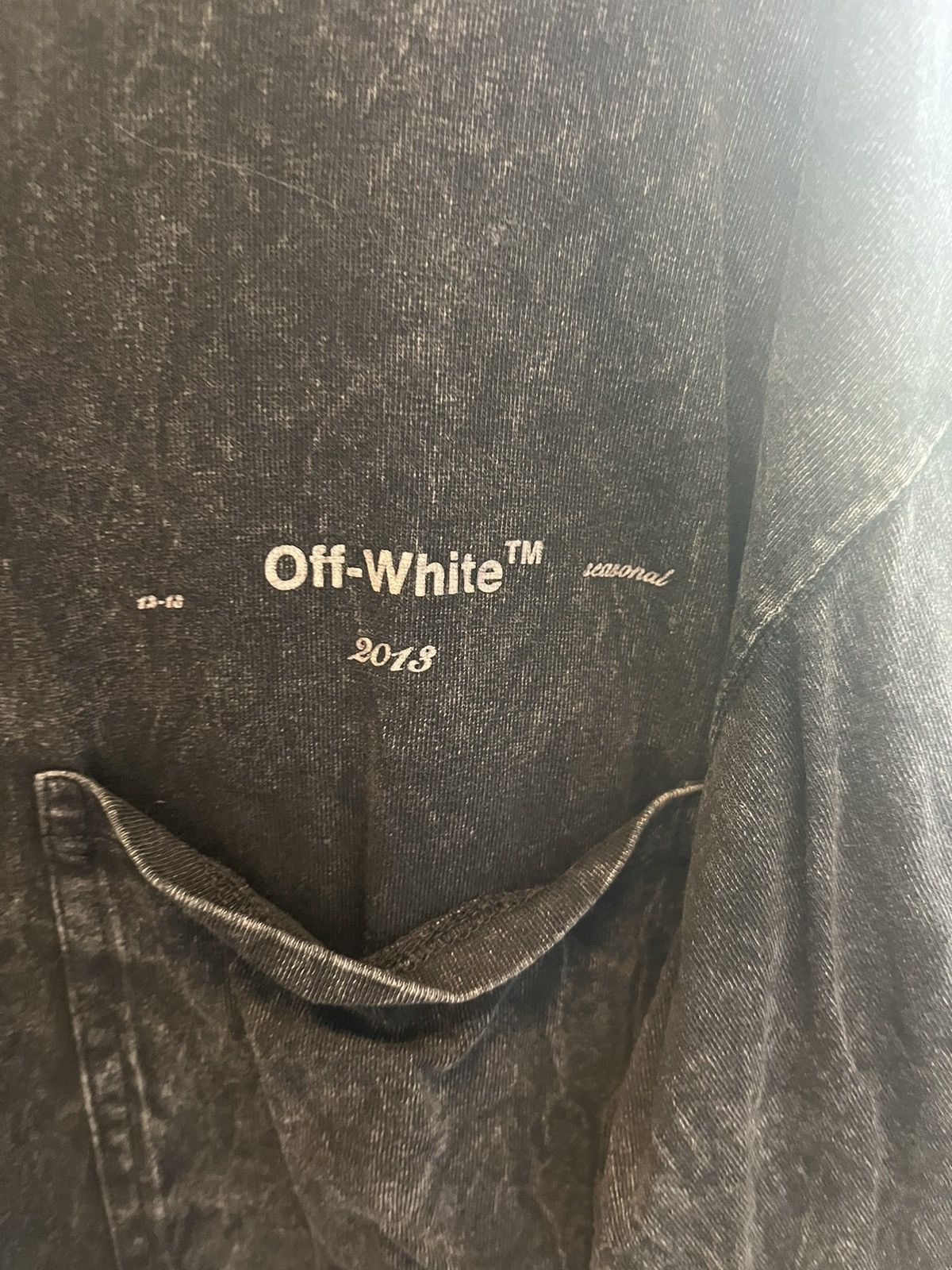 Off-White Off White Simple Logo Shirt Size US M / EU 48-50 / 2 - 1 Thumbnail