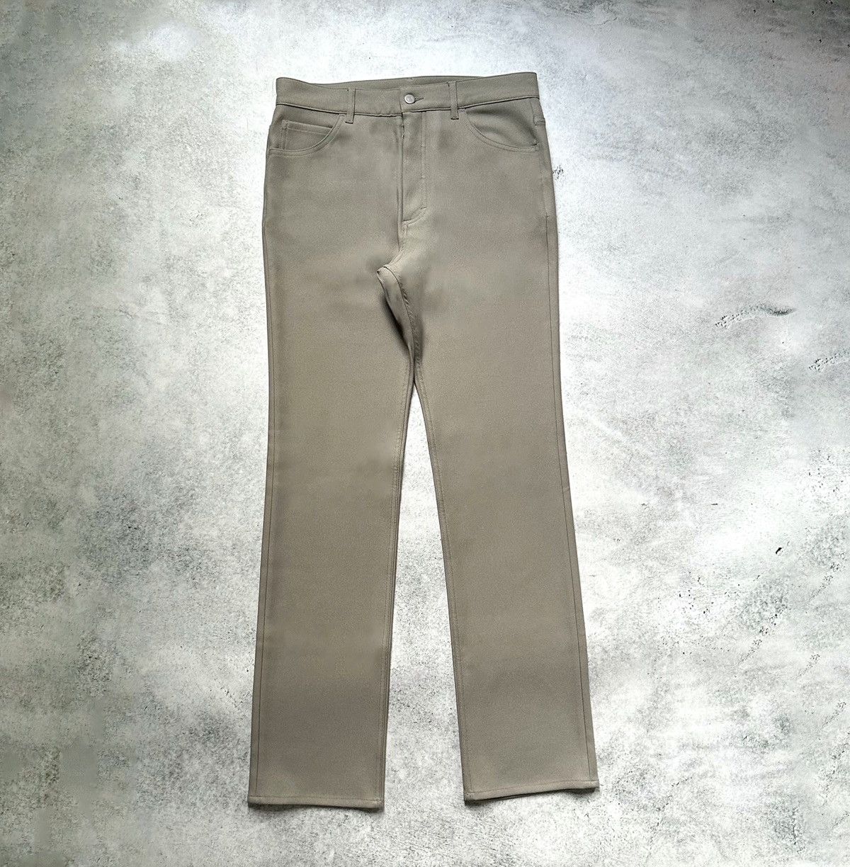 Maison Margiela RUNWAY FW18 Techno Gabardine Flared Trousers Size US 33 - 2 Thumbnail