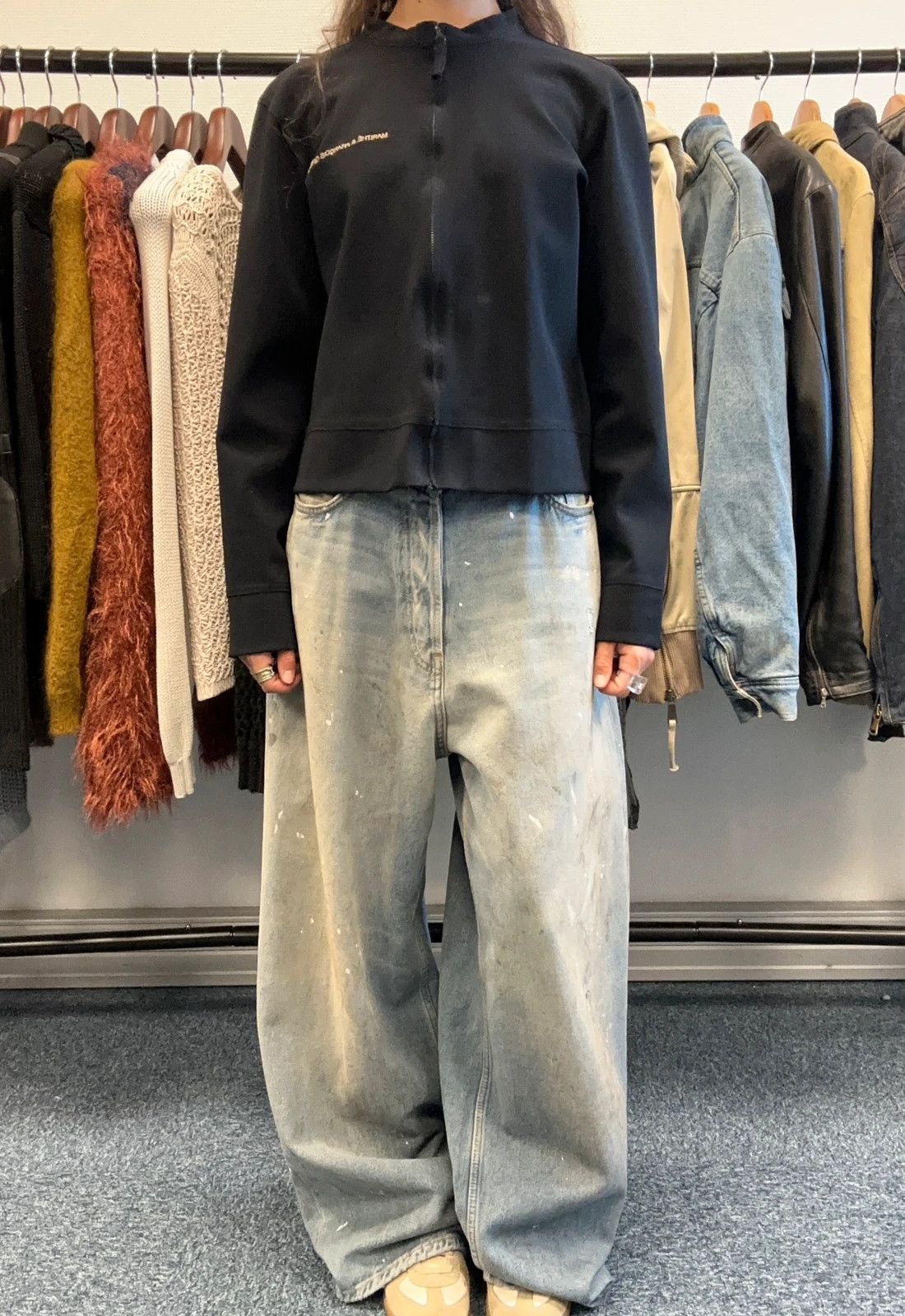 Marithe + Francois Girbaud Marithé + Francois Girbaud 00’s Minimalist Dark Navy Jacket Size M / US 6-8 / IT 42-44 - 1 Thumbnail