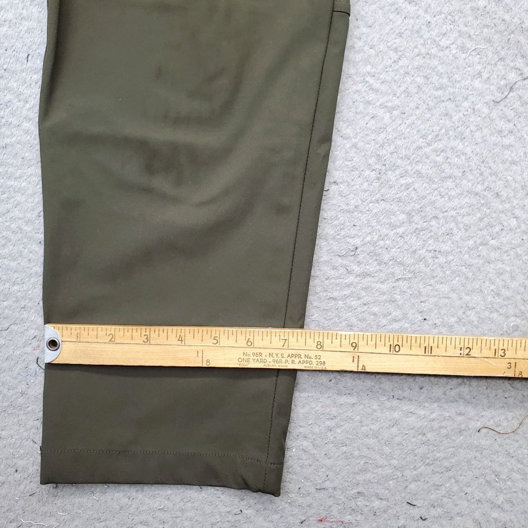 Lululemon Lululemon Mens 31 Green Stretch ABC Pants Flat Front Straight Leg Size US 31 - 5 Thumbnail