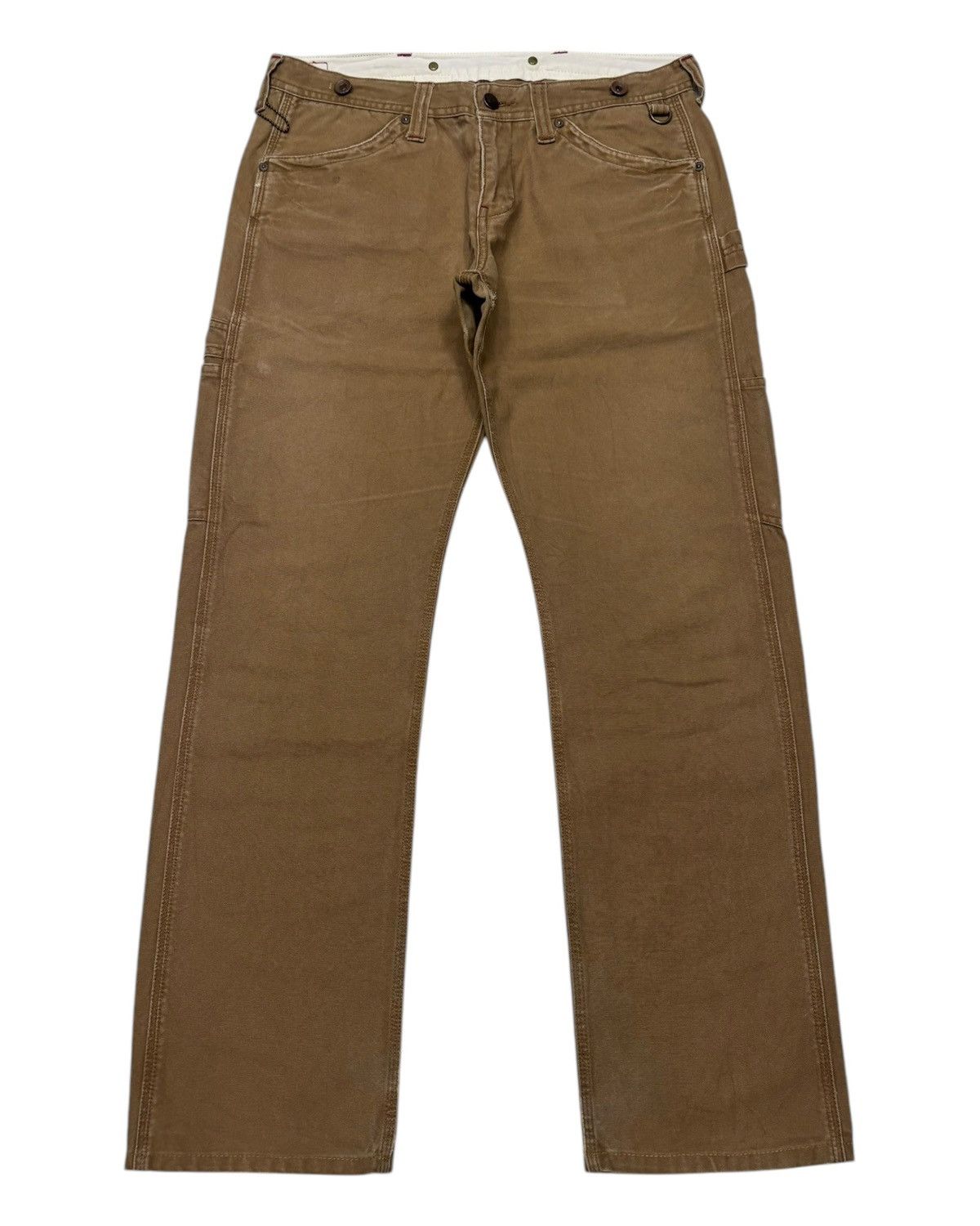 Dickies 🔥VINTAGE DICKIES BROWN WORKWEAR PANTS Size US 32 / EU 48 - 8 Thumbnail