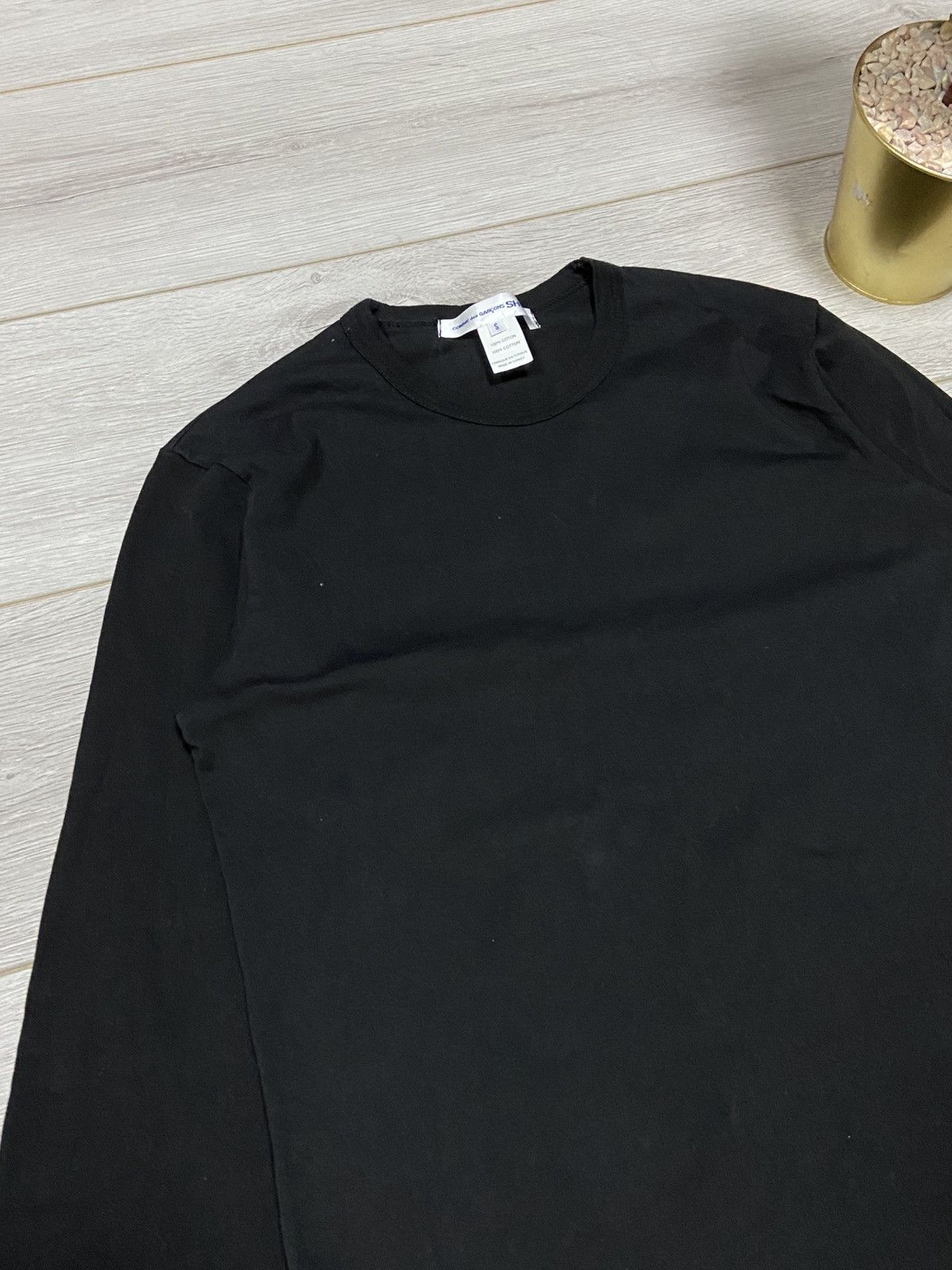Comme des Garcons Comme des Garçons Long sleeve Sleeve back Logo shirt Size US S / EU 44-46 / 1 - 8 Thumbnail