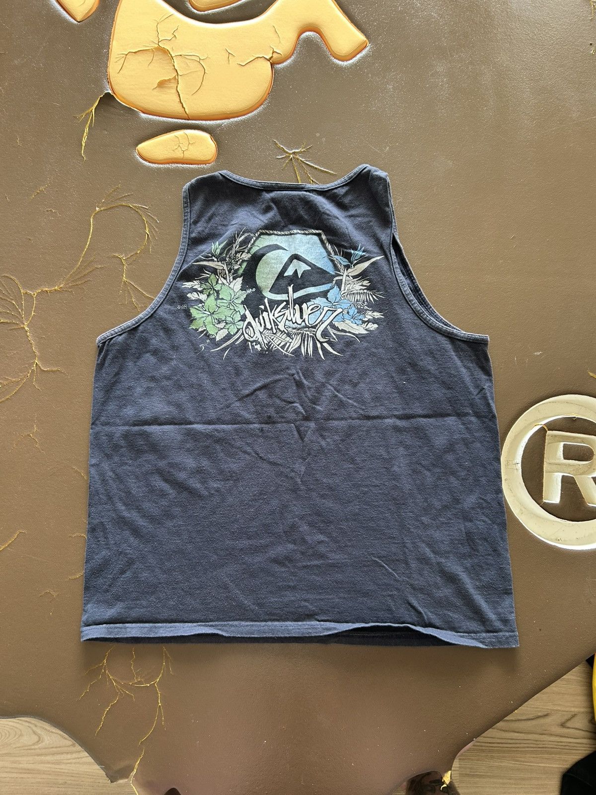 Quiksilver Y2k Quicksilver Surf Style Vintage Tank Top Cutoff Size US L / EU 52-54 / 3 - 2 Thumbnail