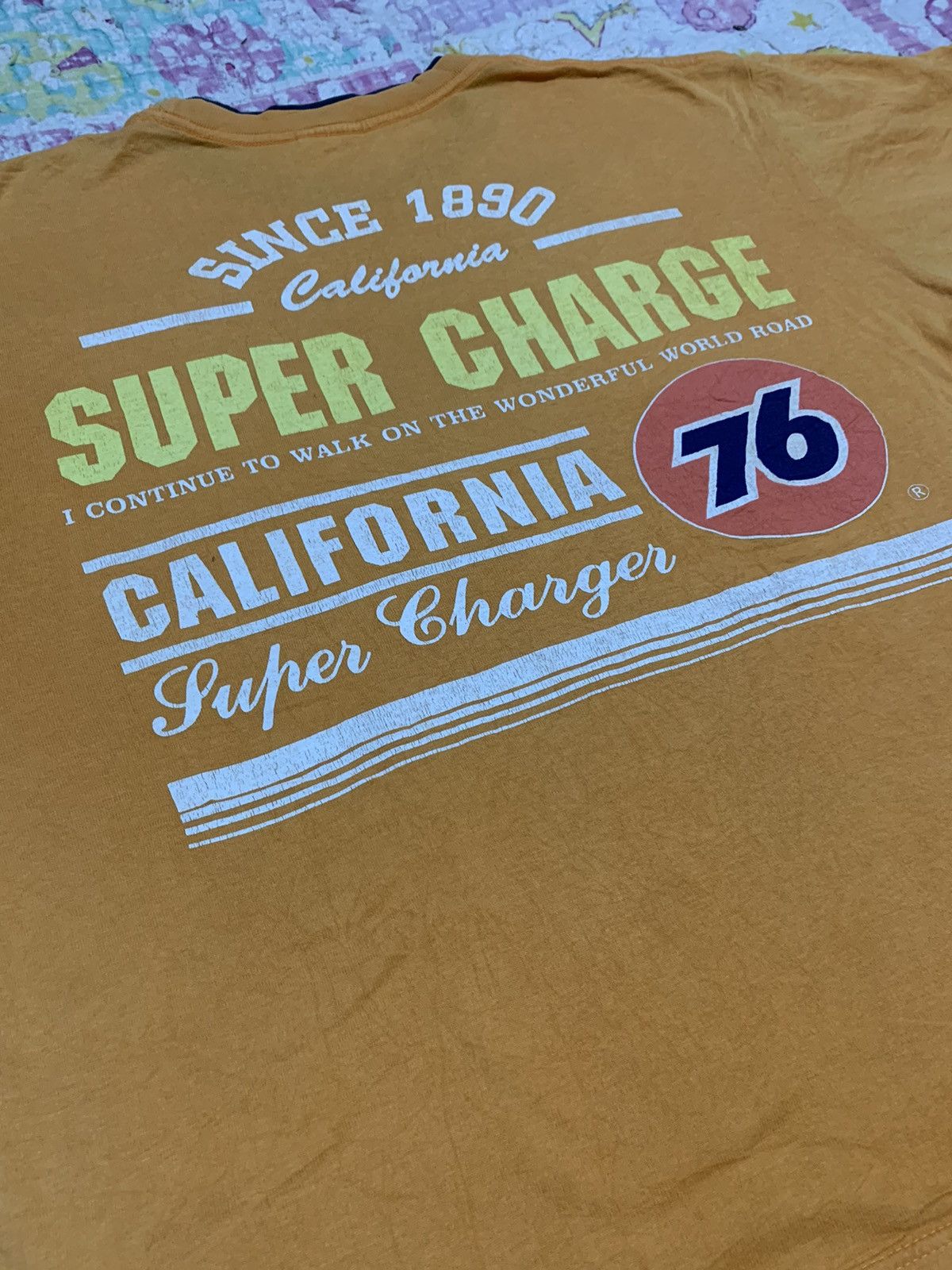 Vintage Vintage 76 Lubricants Racing Fuel Short Sleeve Tee Size US XXL / EU 58 / 5 - 10 Thumbnail