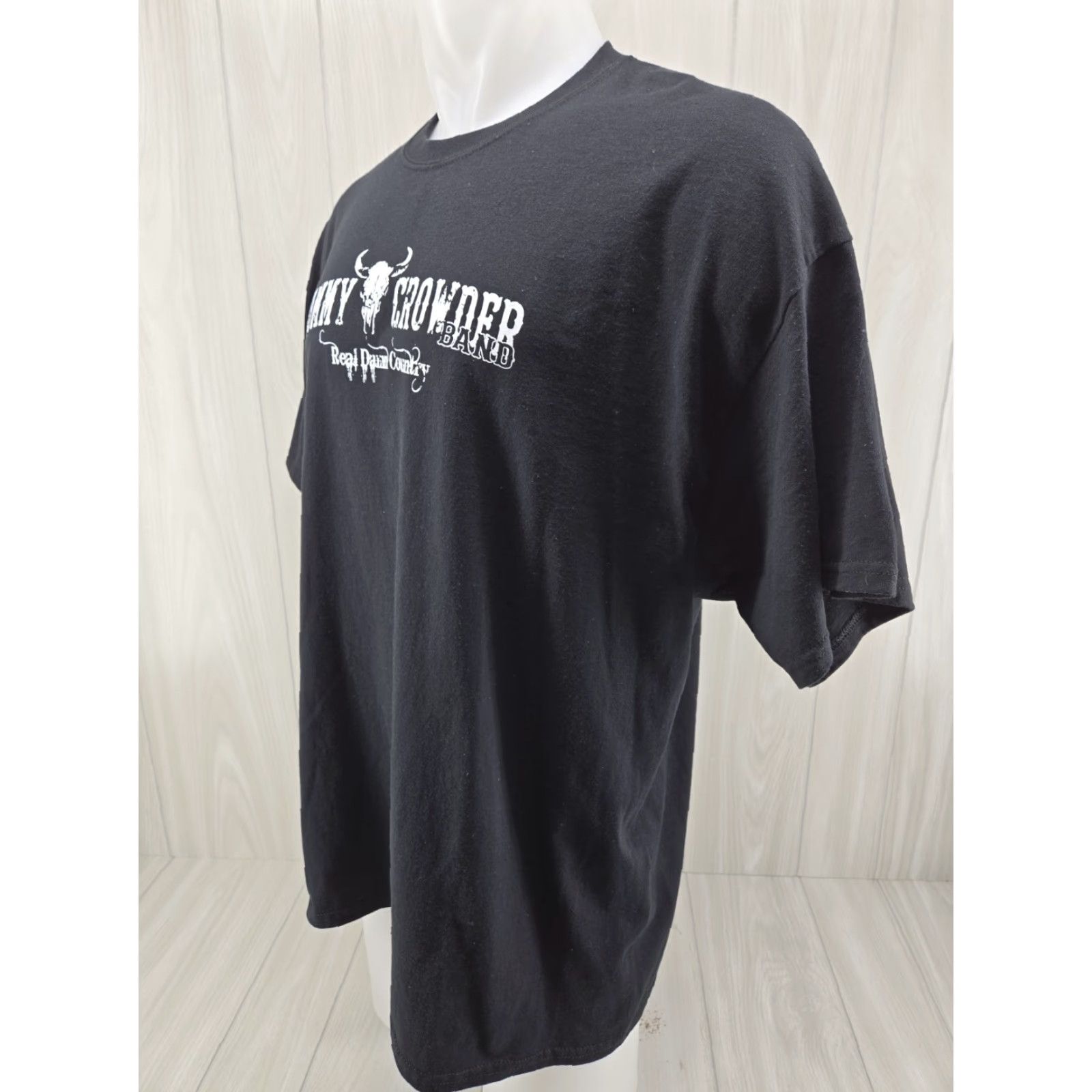 Gildan VINTAGE Tommy Crowder Band River Rat Nation Shirt Mens 2XL Black Short Sleeve T-Shirt Gildan Size US XXL / EU 58 / 5 - 4 Thumbnail