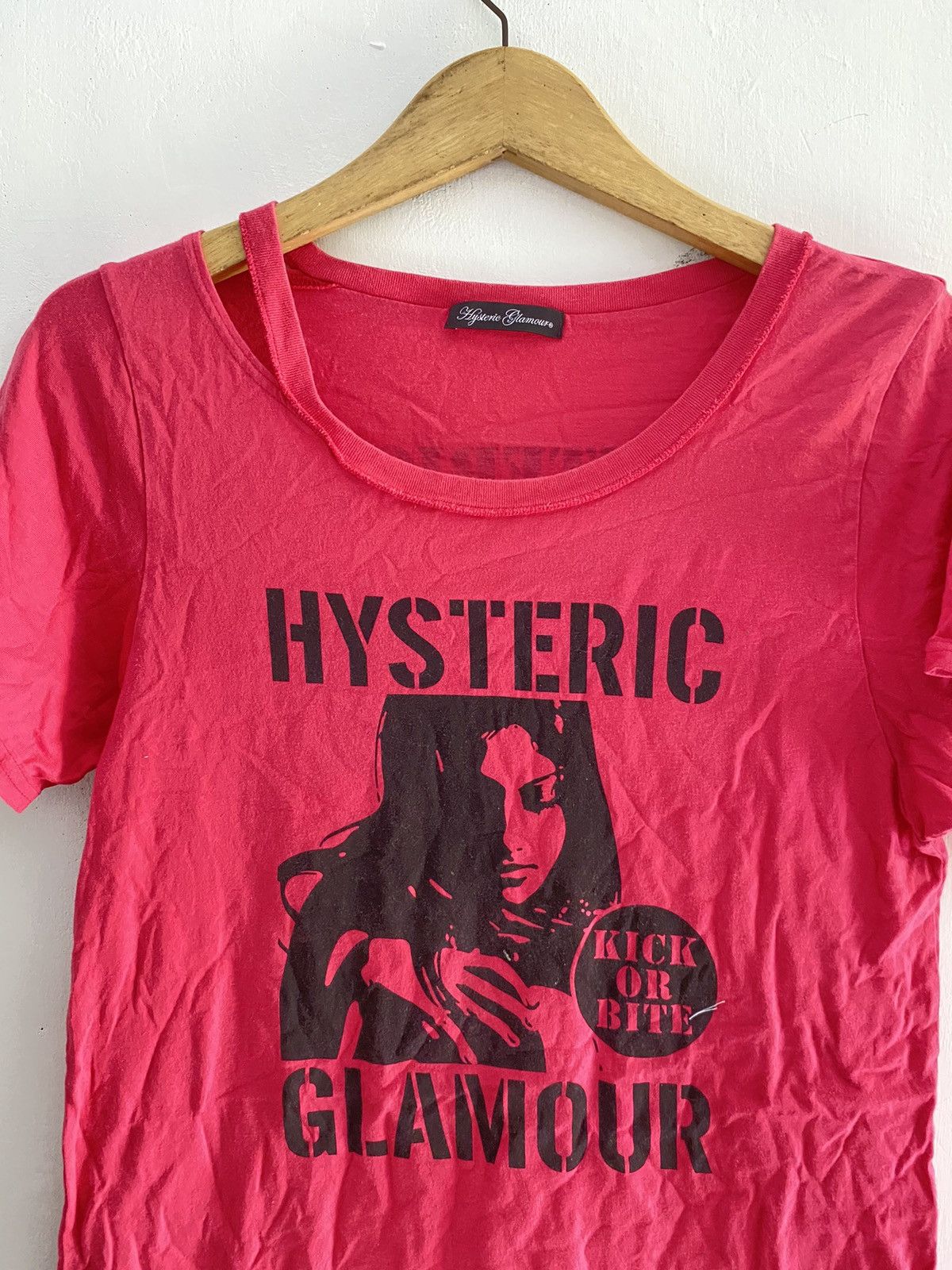 Hysteric Glamour × If Six Was Nine × Japanese Brand Vintage Hysteric Glamour Kick Or Bite t-shirts Size US M / EU 48-50 / 2 - 3 Thumbnail