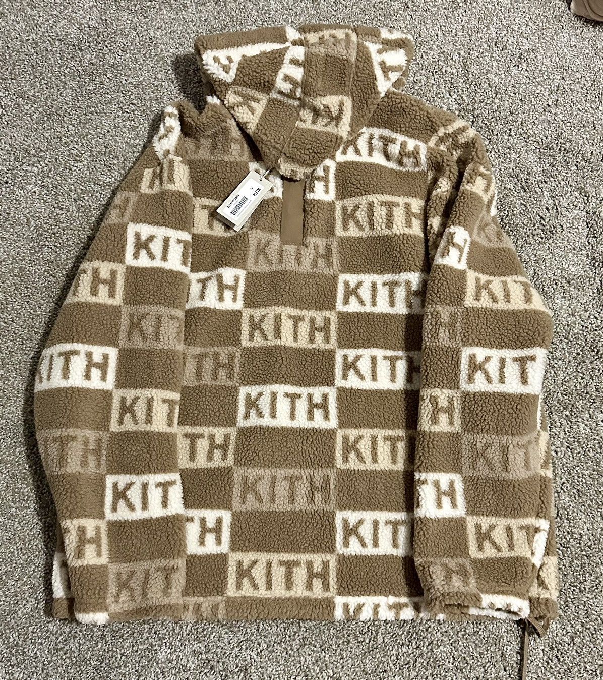 KITH キス Merrick Sherpa Hoodie フーディー パーカー Kith Merrick Wolves Sherpa Hoodie Black Men's - FW22 - US