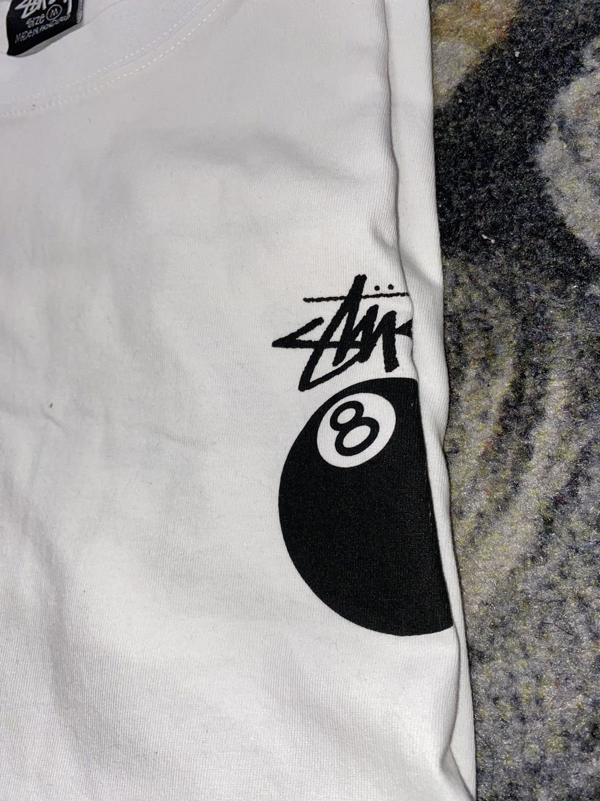 Stussy Stussy 8 Ball Tee (SS22) White Size US M / EU 48-50 / 2 - 3 Thumbnail